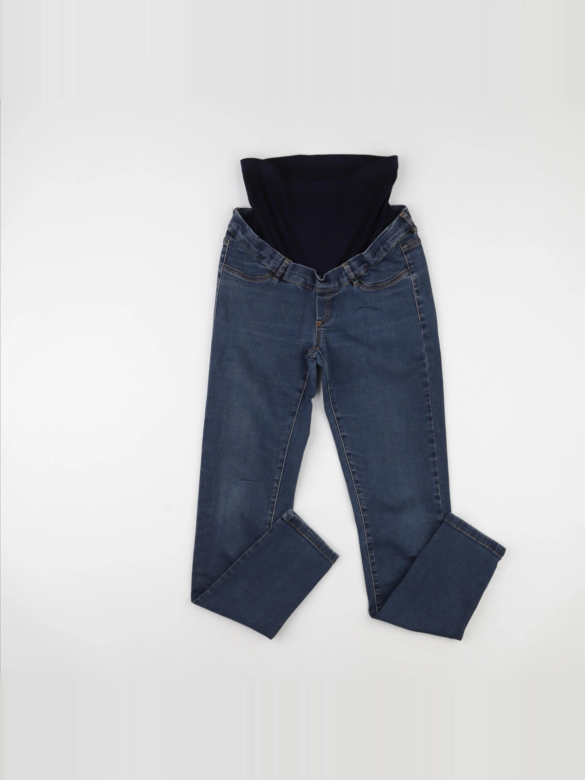Envie de fraise - jean grossesse bleu - 36