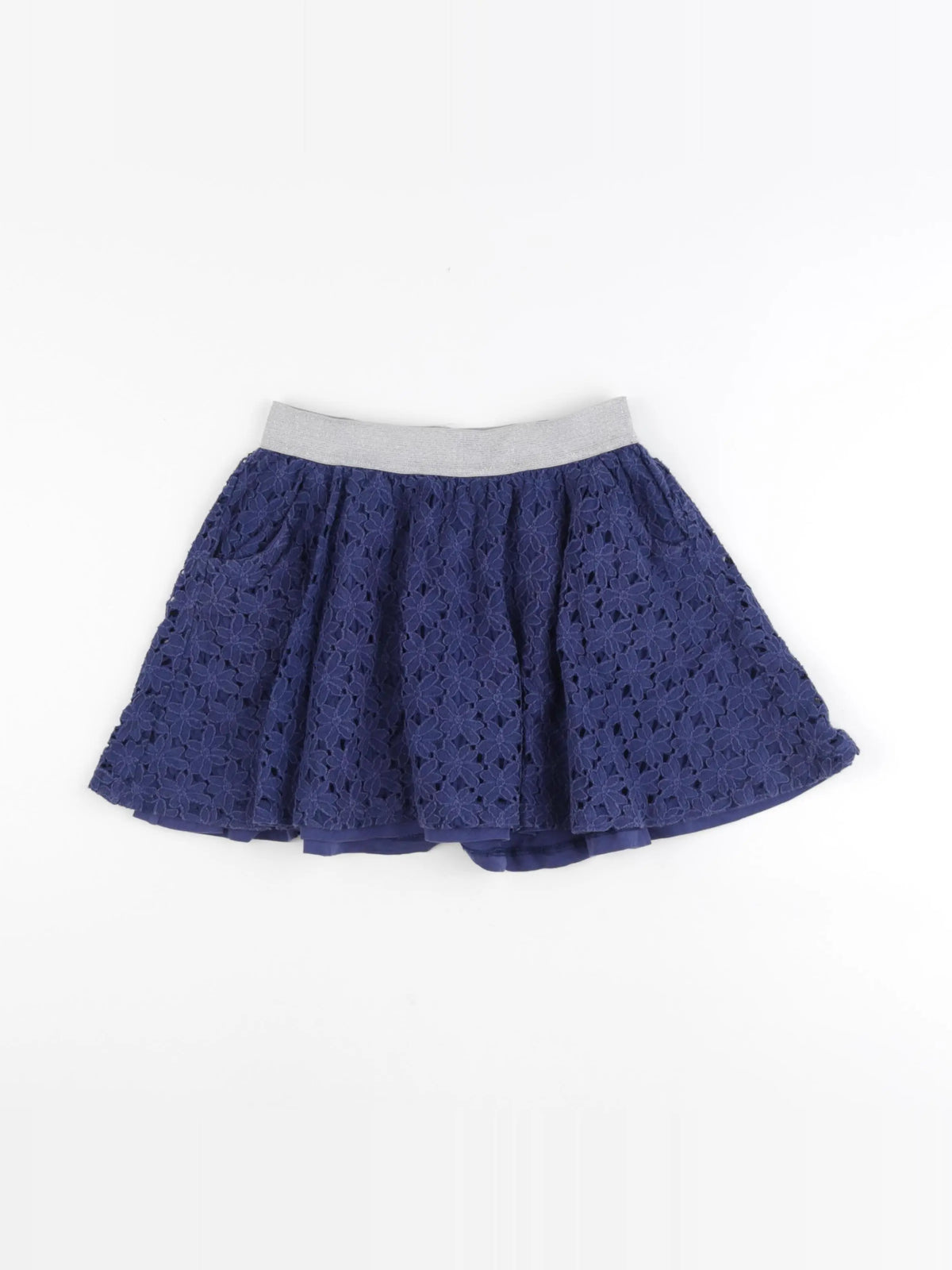 Vertbaudet - jupe bleu - 8 ans
