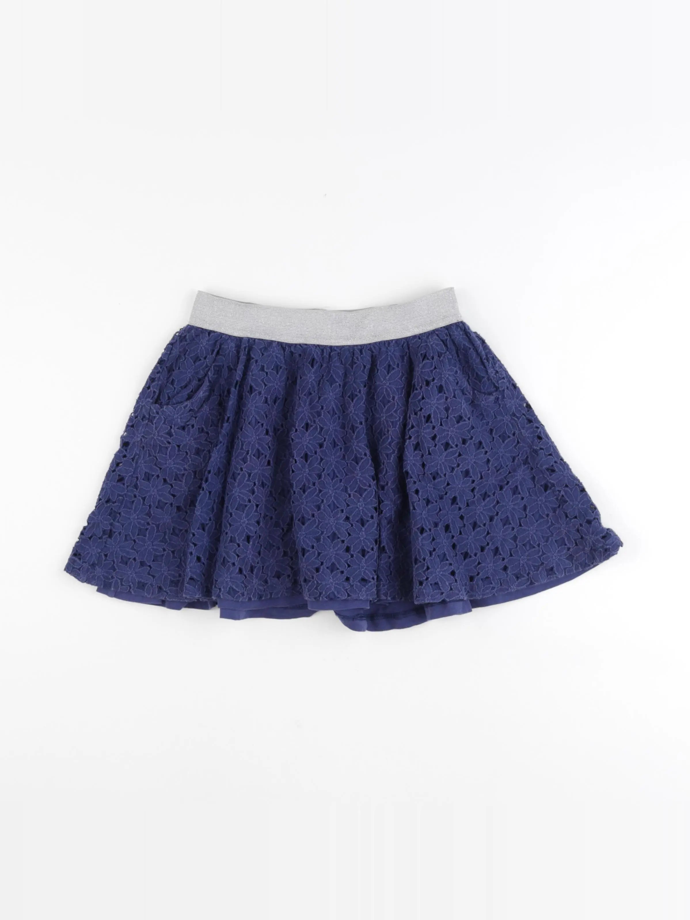 Vertbaudet - jupe bleu - 8 ans