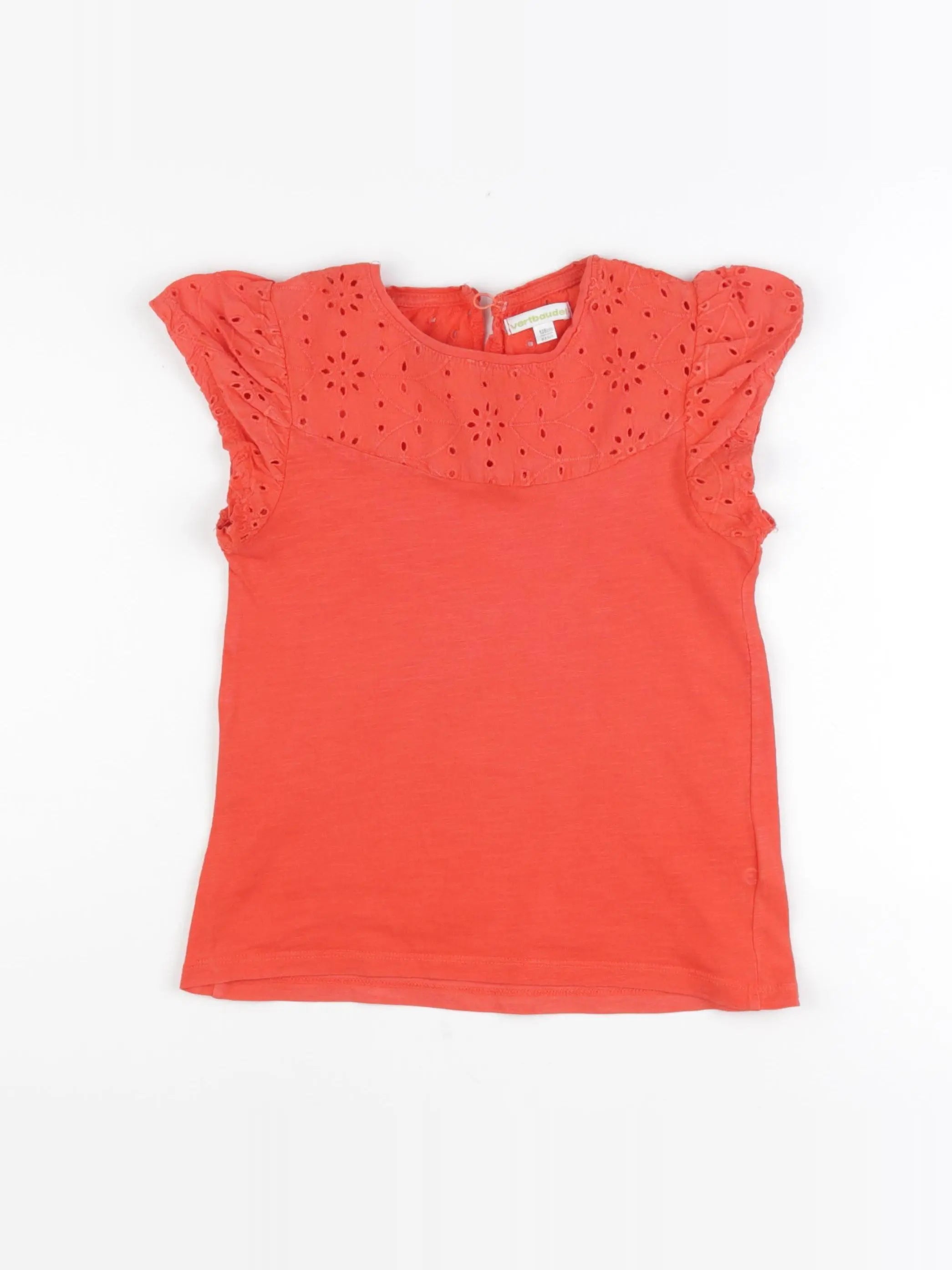Vertbaudet - débardeur rouge - 9 ans
