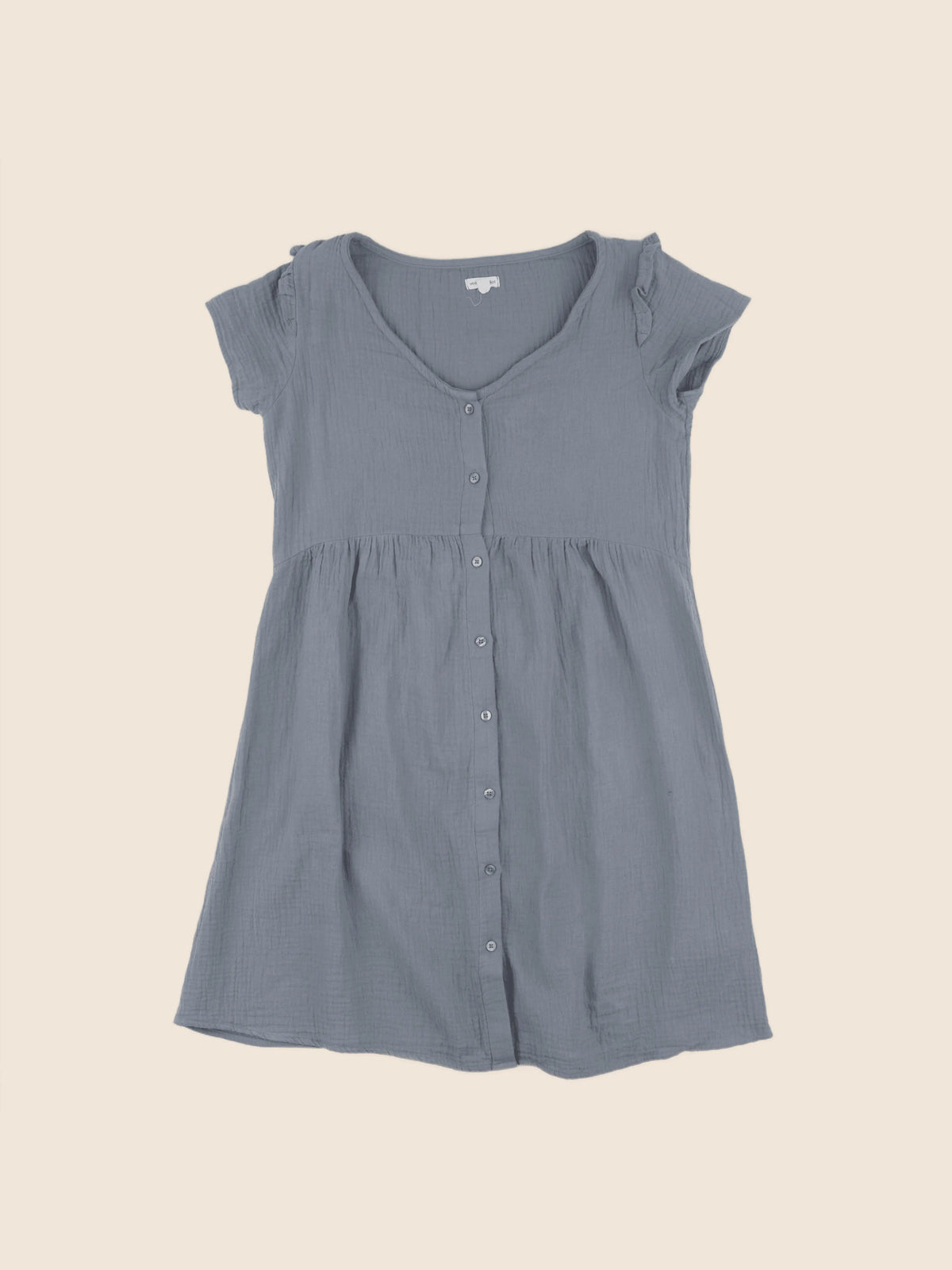 Vertbaudet - robe grossesse bleu - 34