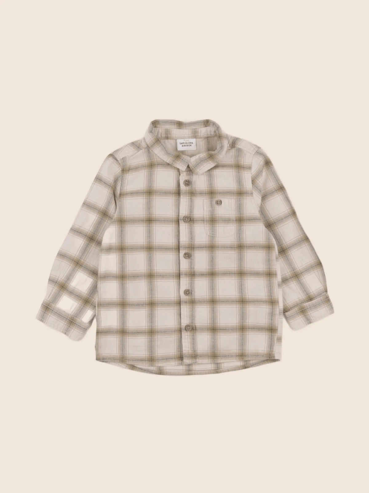 Tape à l'oeil - chemise beige - 18 mois