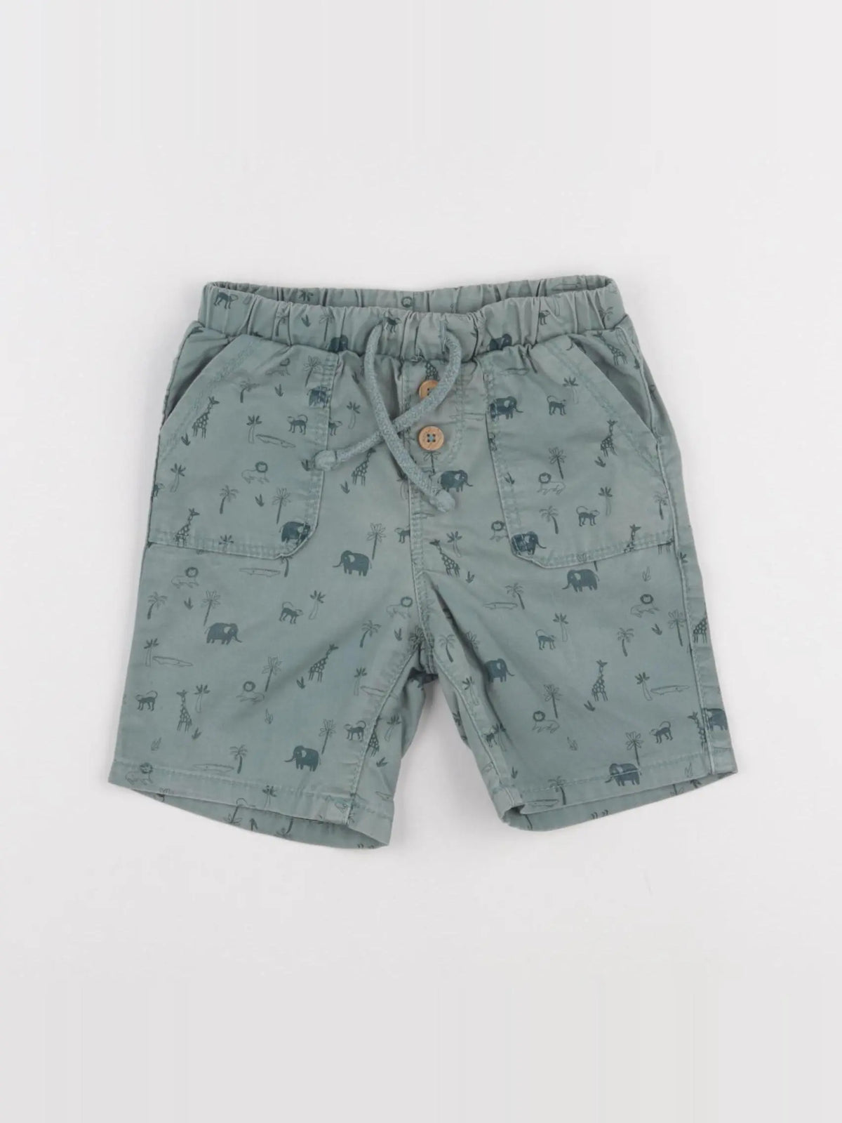 Tape à l'oeil - short bleu - 12 mois