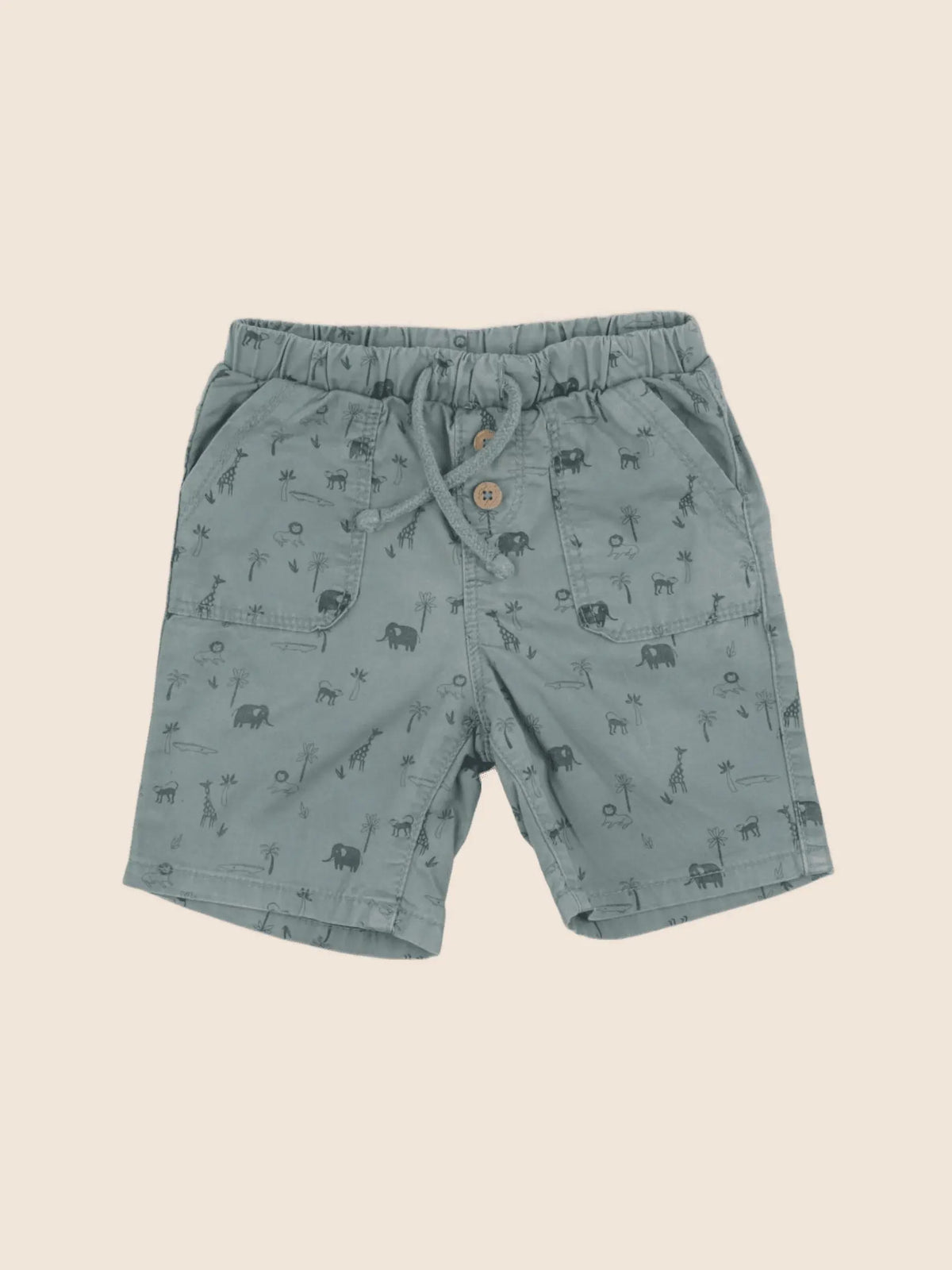 Tape à l'oeil - short bleu - 12 mois