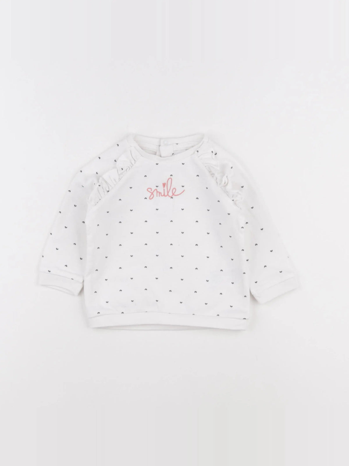 Vertbaudet - robe blanc - 9 mois