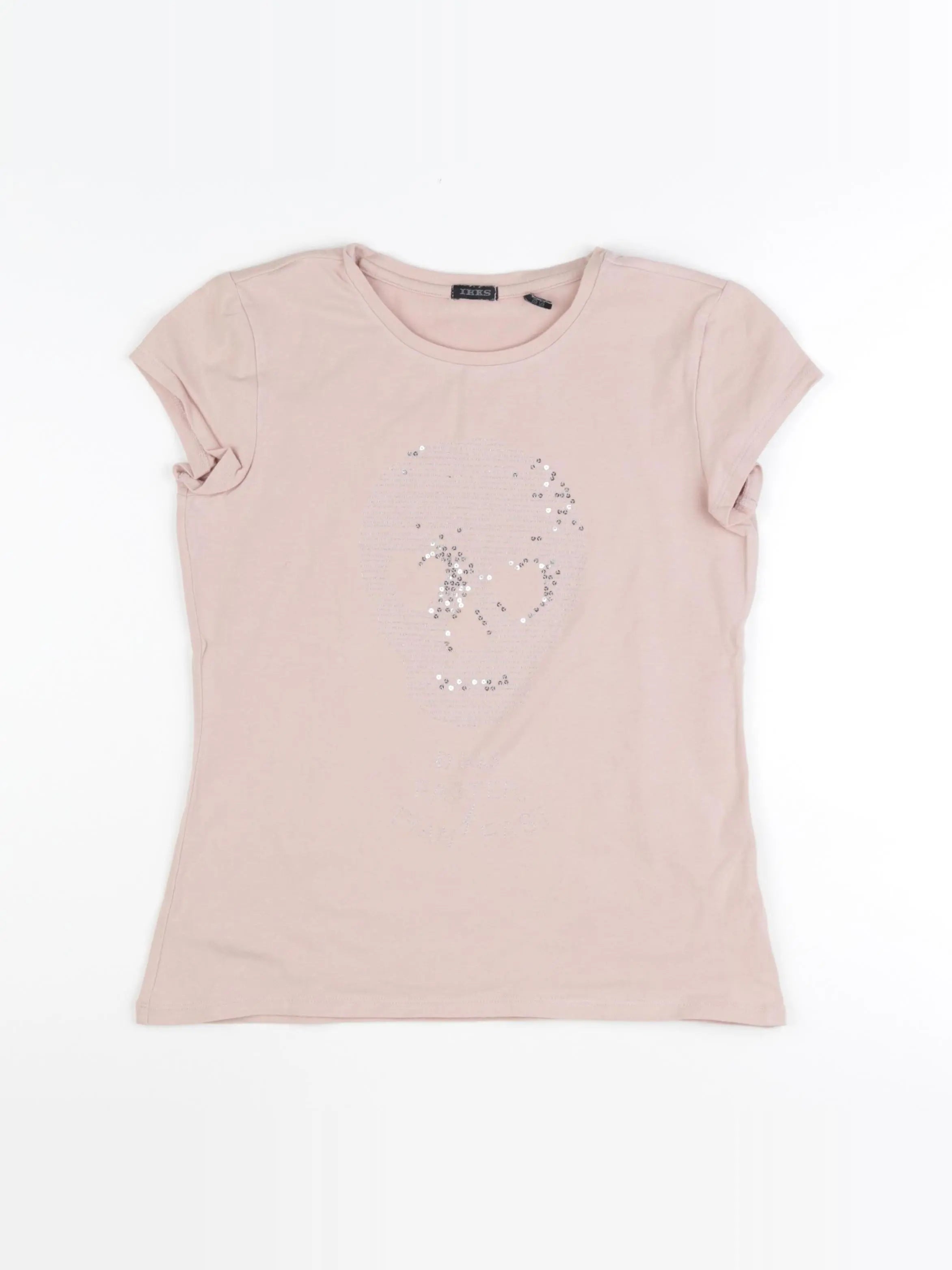 IKKS - tee-shirt rose - 12 ans