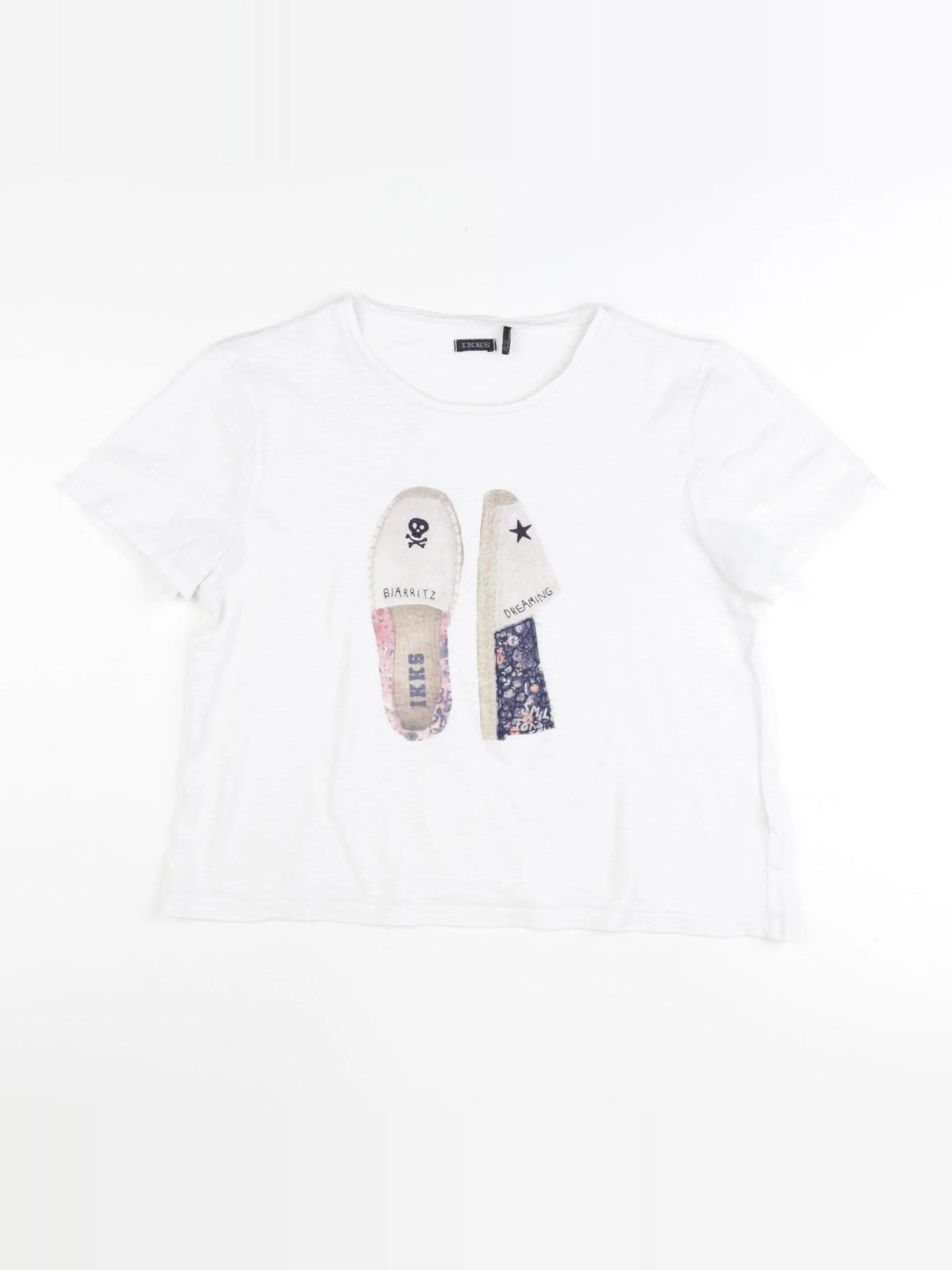 IKKS - tee-shirt blanc - 12 ans