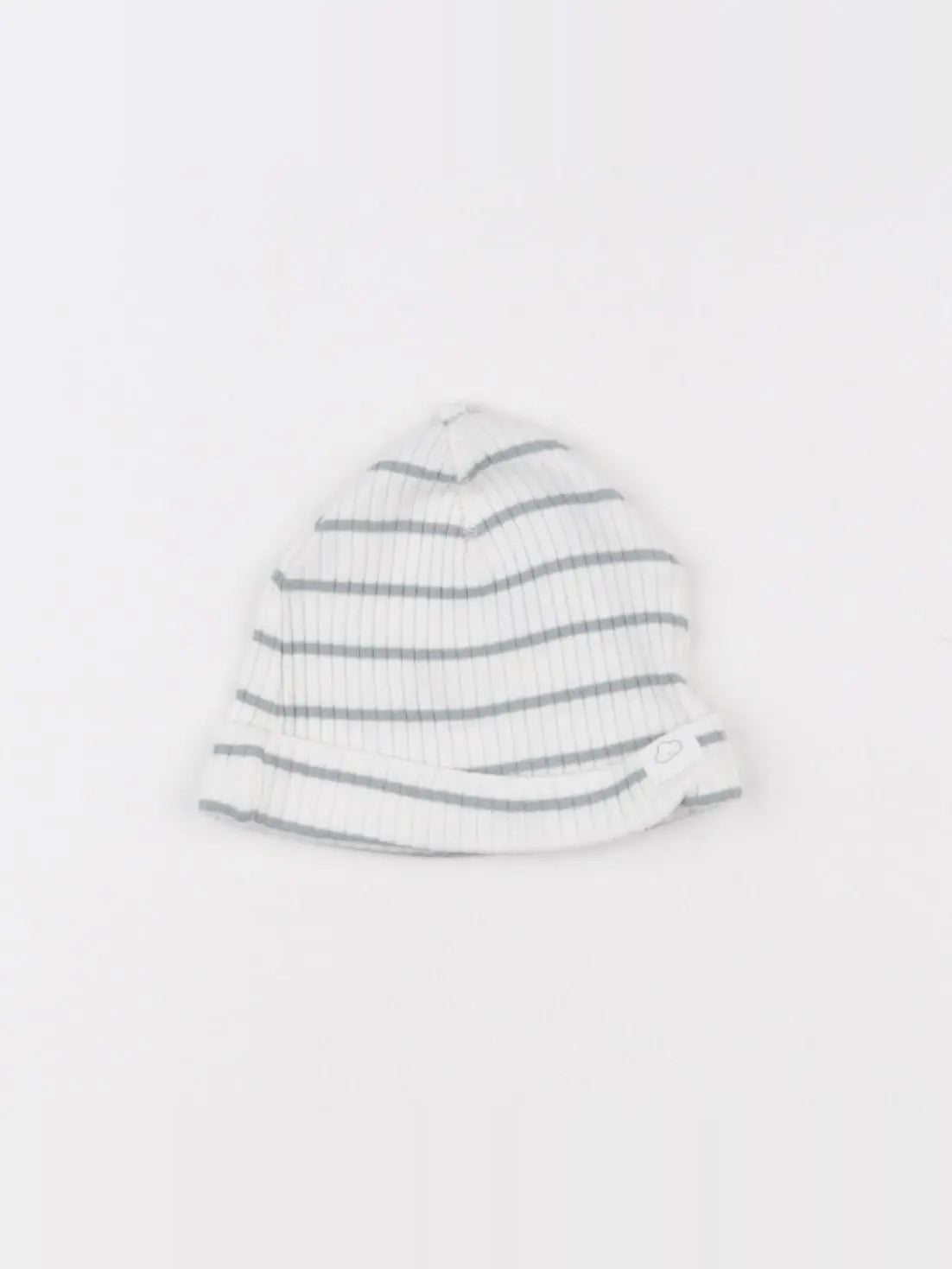 H&M - bonnet blanc, vert - 3 mois