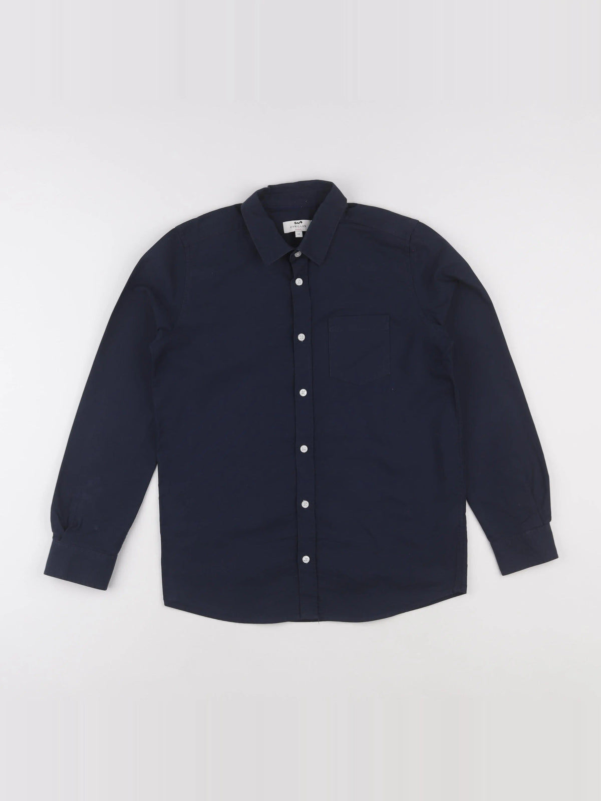 Cyrillus - chemise bleu - 12 ans