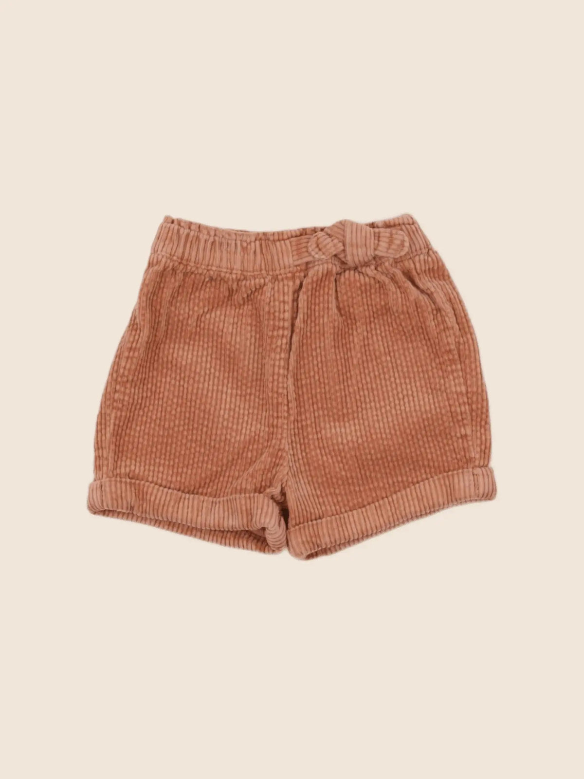 Vertbaudet - short marron - 6 mois