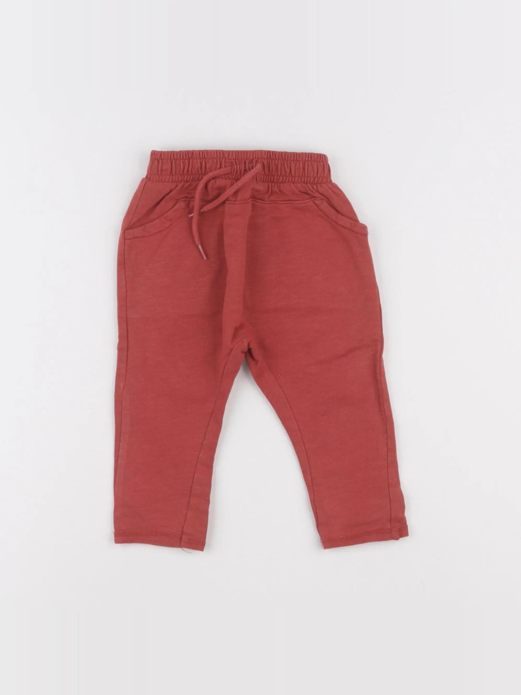 Vertbaudet - jogging rouge - 6 mois