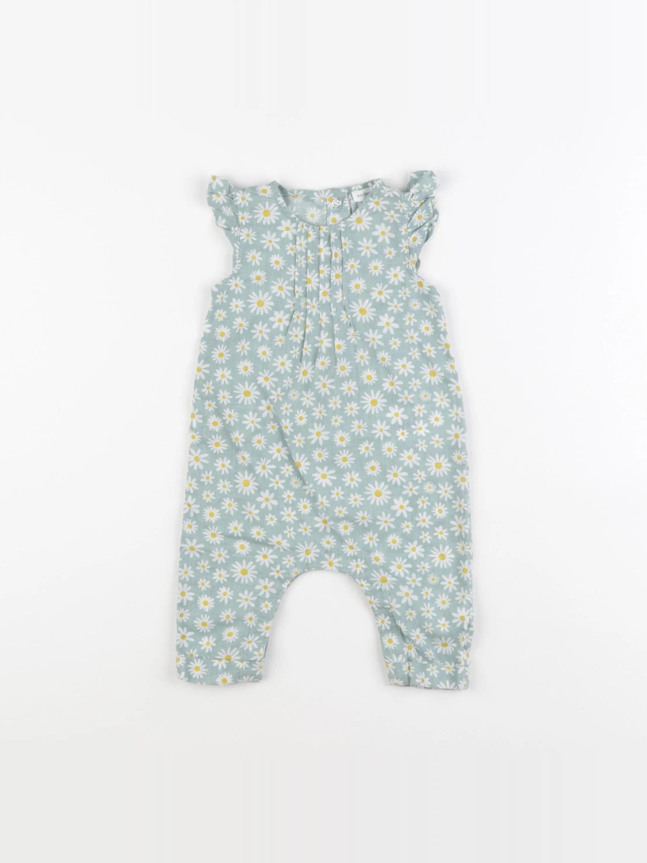 Vertbaudet - combinaison vert - 3 mois