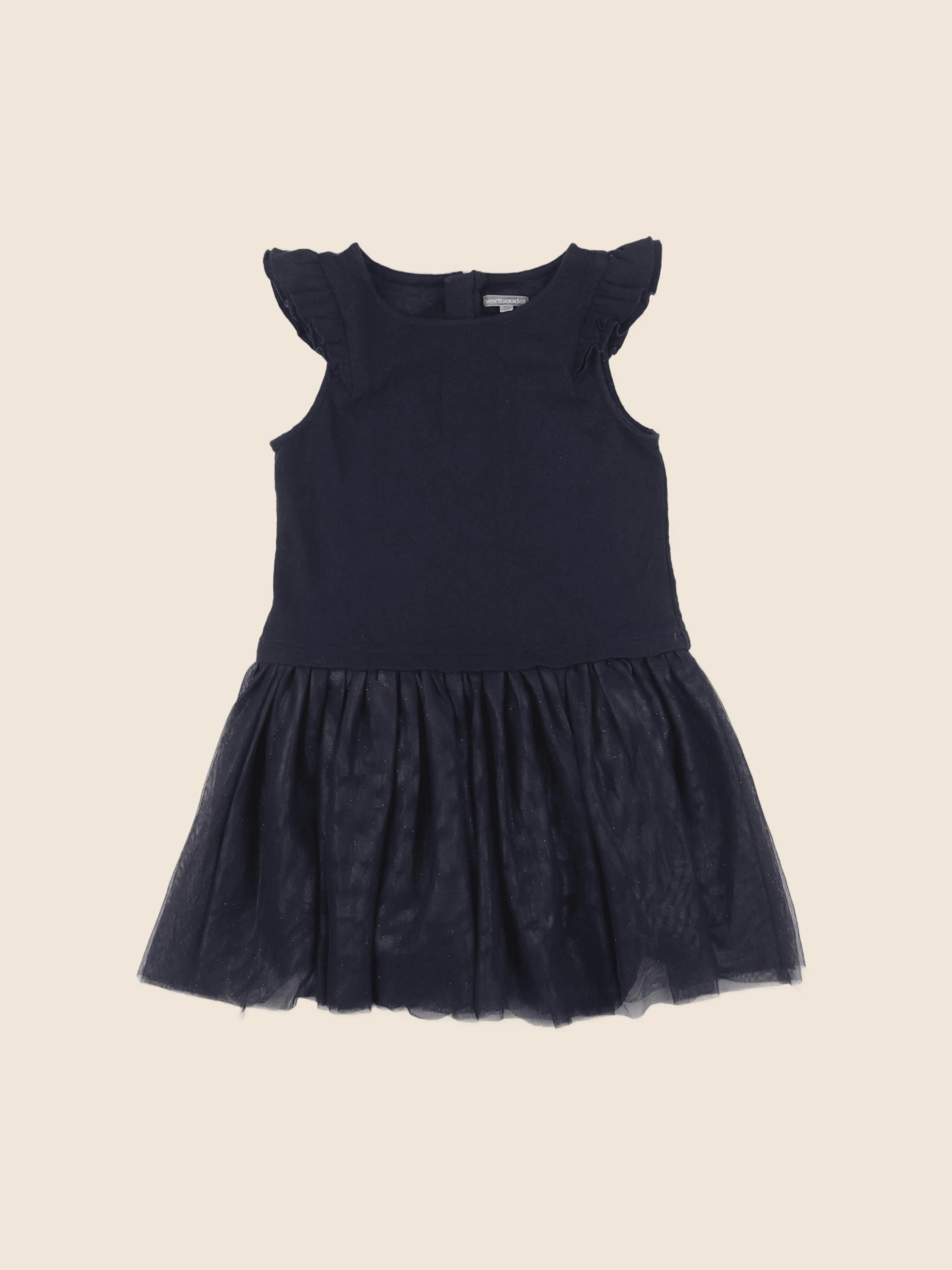 Vertbaudet - robe bleu - 10 ans