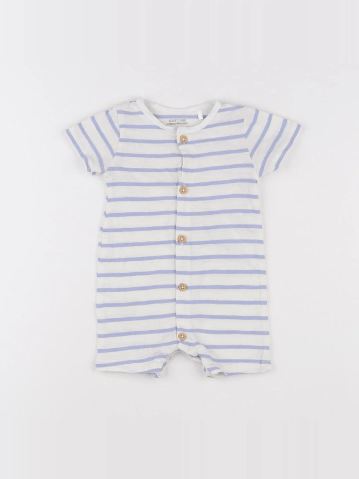 Boutchou - combinaison bleu - 3 mois