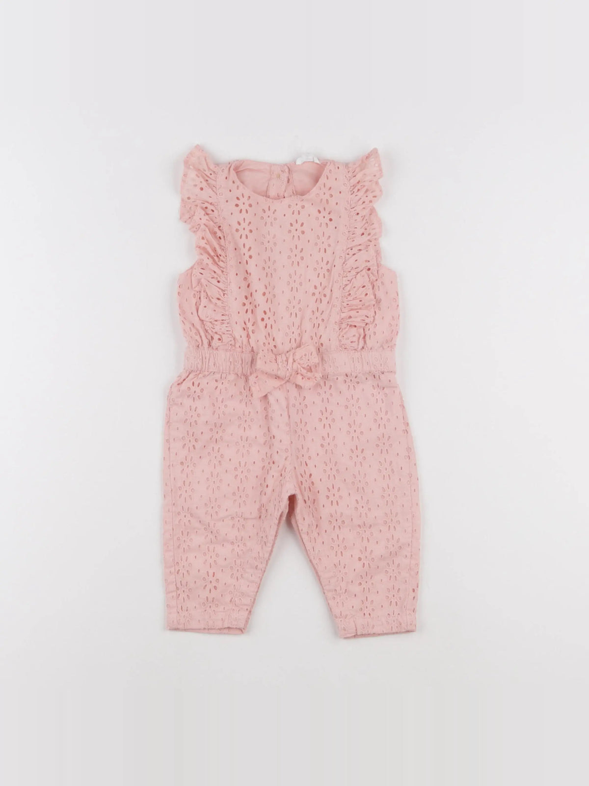 Vertbaudet - combinaison rose - 6 mois