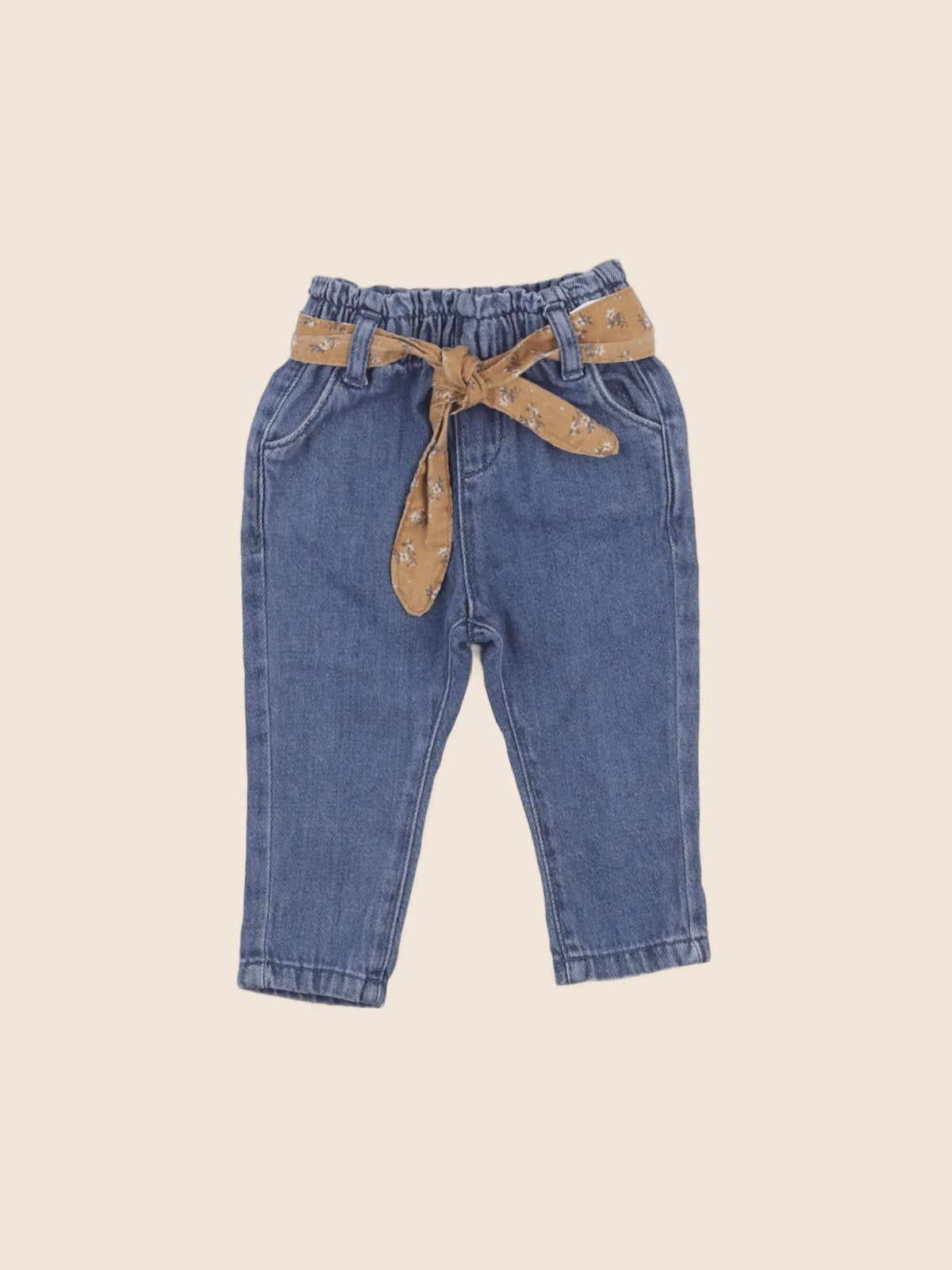 Vertbaudet - jean bleu - 6 mois