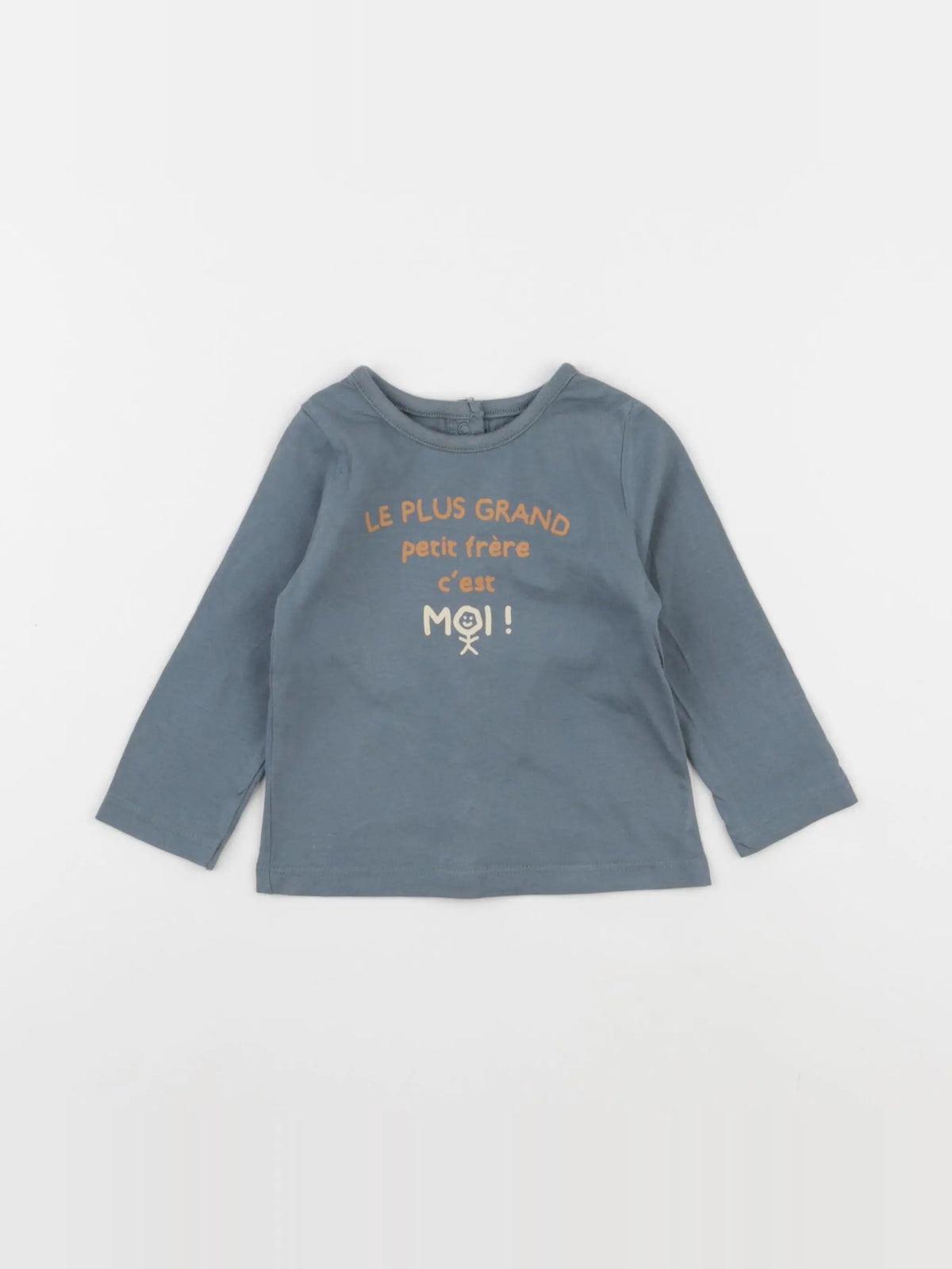 Vertbaudet - tee-shirt vert - 6 mois