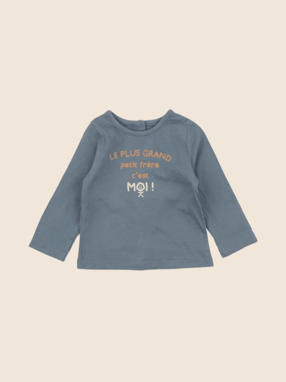 Vertbaudet - tee-shirt vert - 6 mois