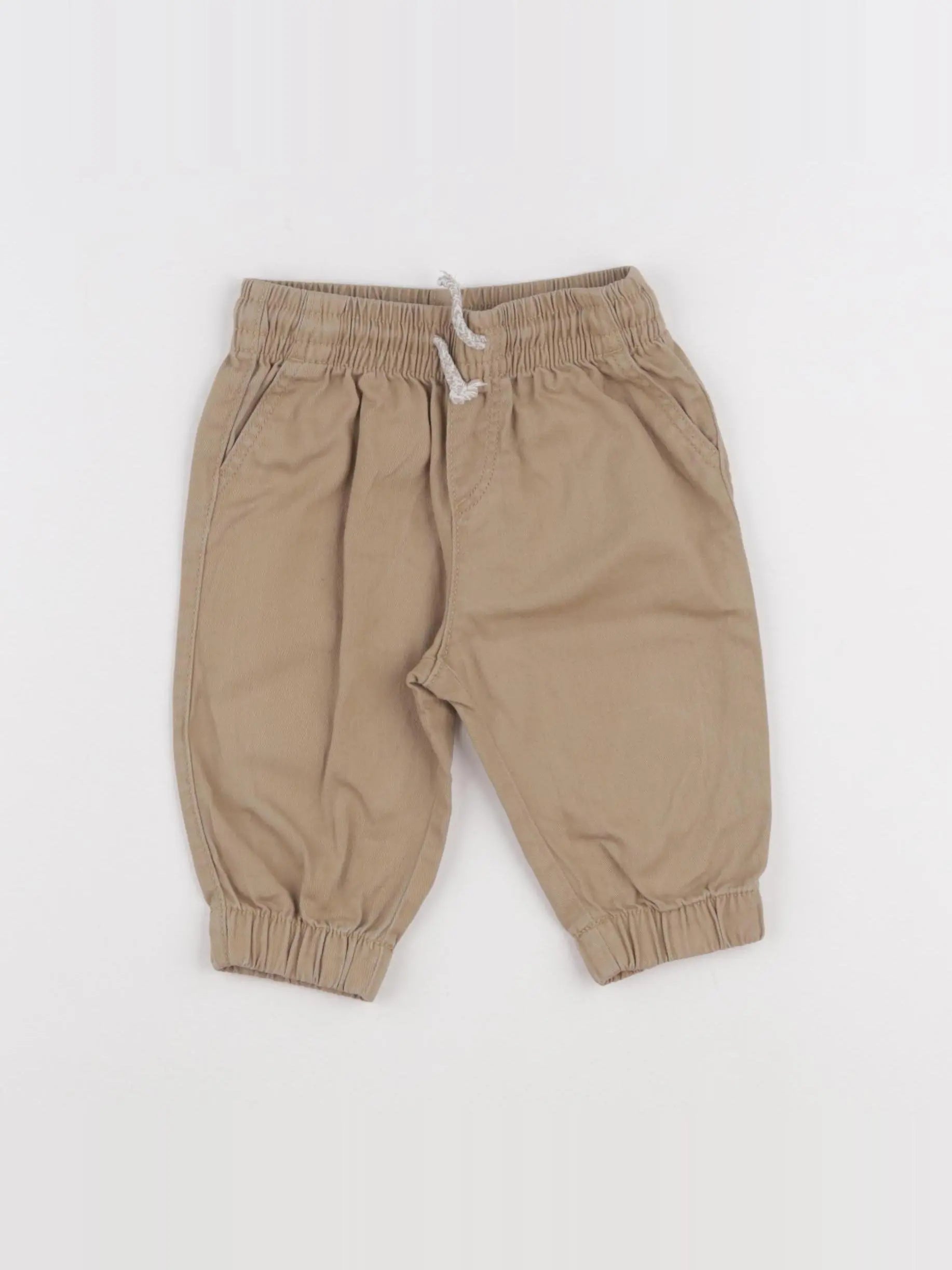 H&M - pantalon beige - 3/6 mois