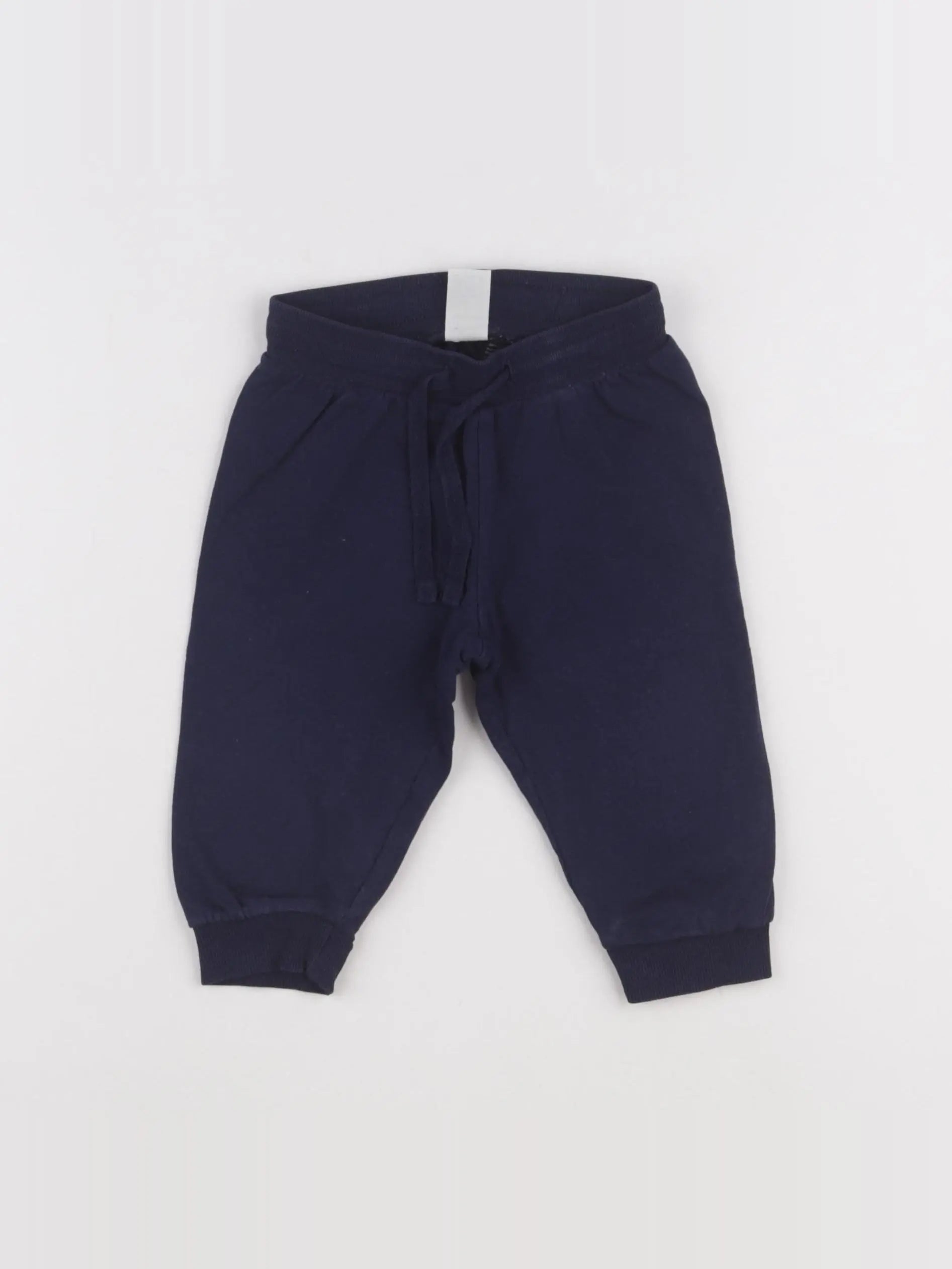 H&M - jogging bleu - 6/9 mois
