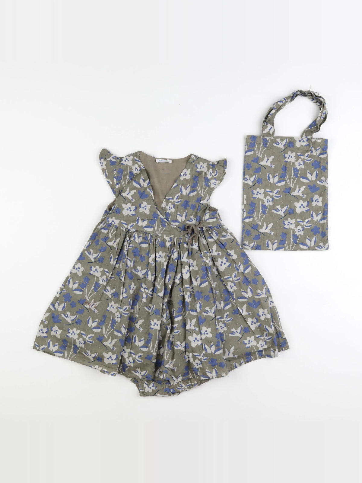Boutchou - robe vert - 24 mois