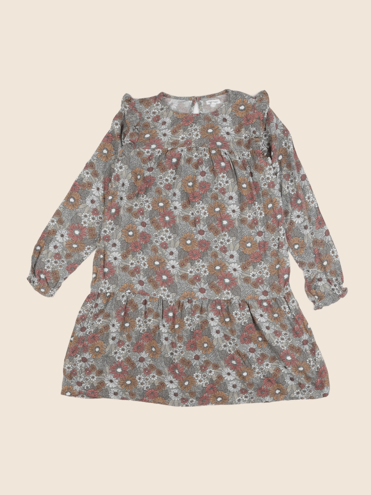 Vertbaudet - robe marron - 12 ans