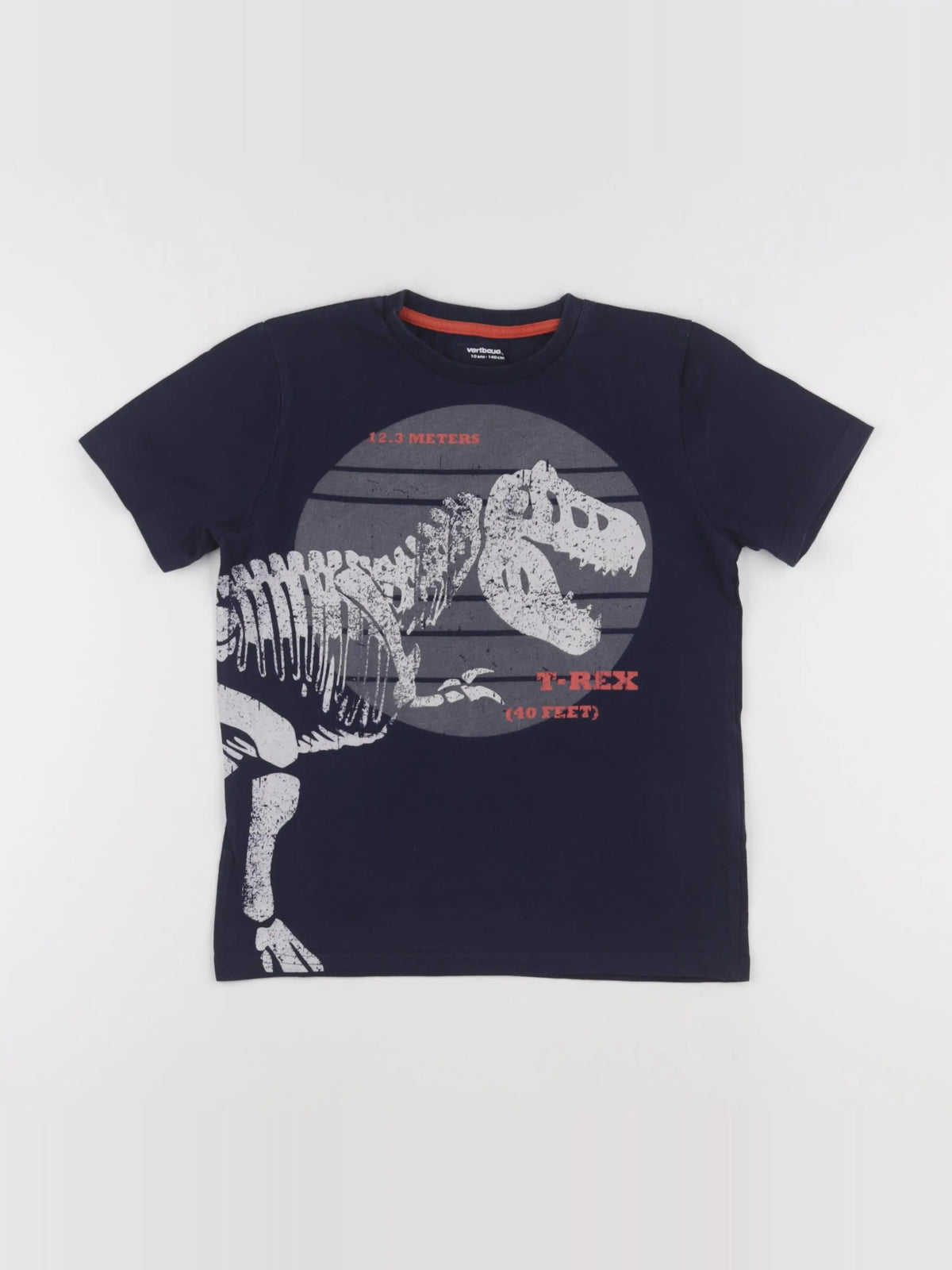 Vertbaudet - tee-shirt bleu - 10 ans