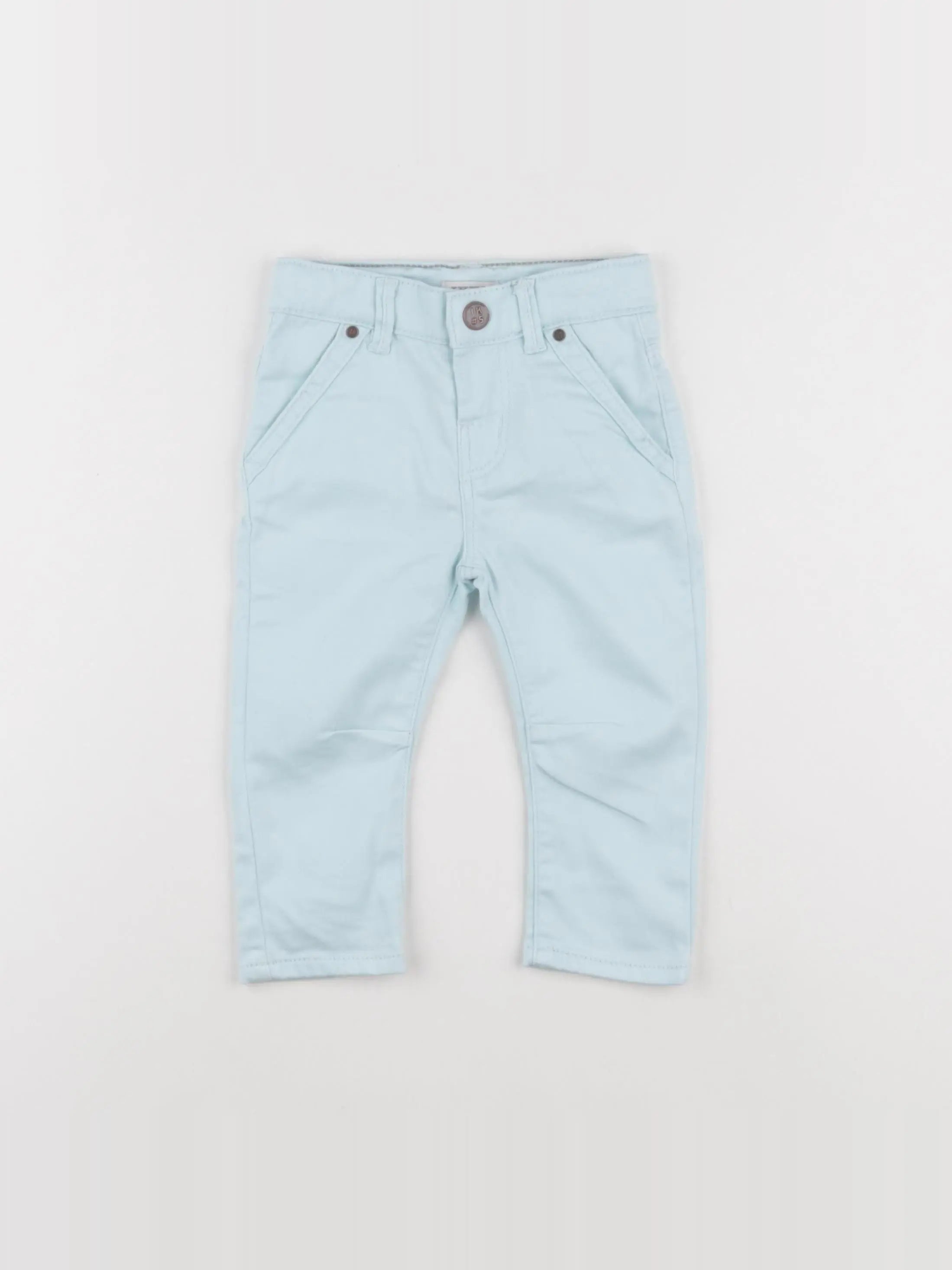 IKKS - pantalon bleu - 12 mois