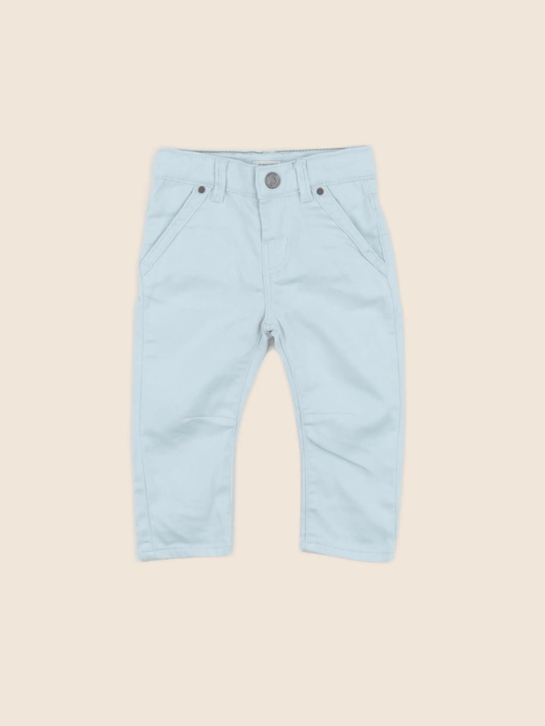 IKKS - pantalon bleu - 12 mois