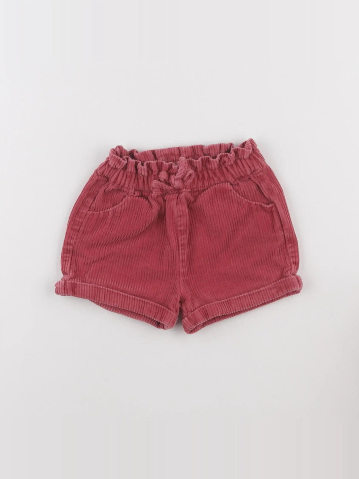 Vertbaudet - short rose - 9 mois