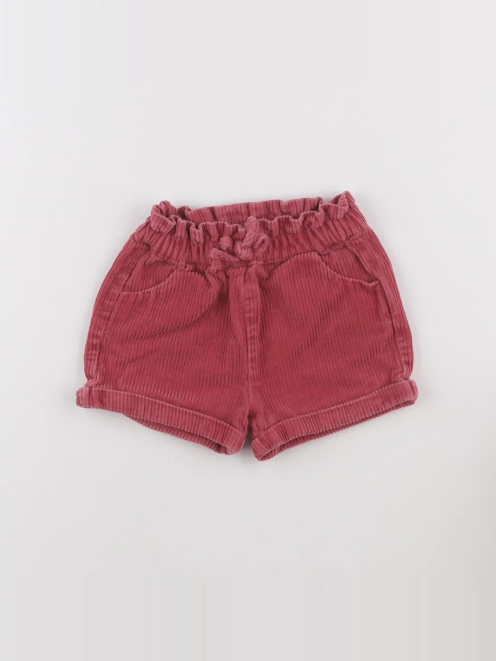 Vertbaudet - short rose - 9 mois