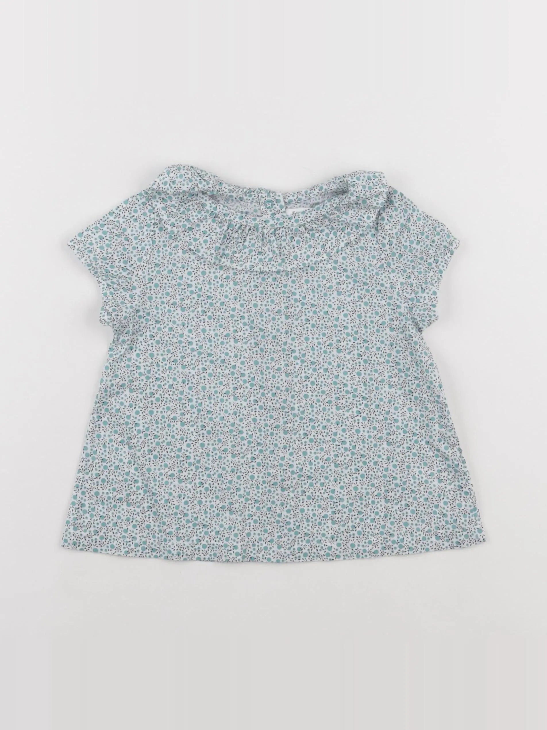 Eden & Victor - blouse vert - 18 mois