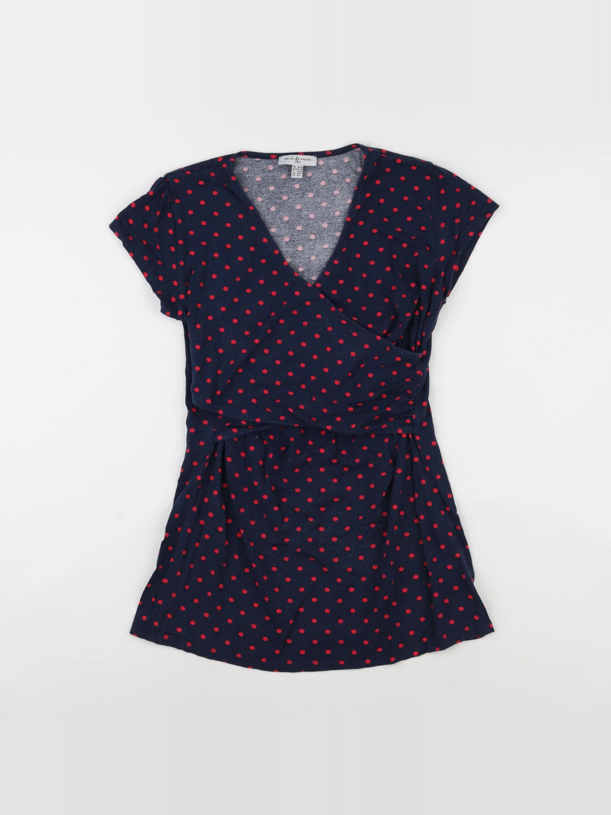 Envie de fraise - robe allaitement bleu, rouge - 38 à 40