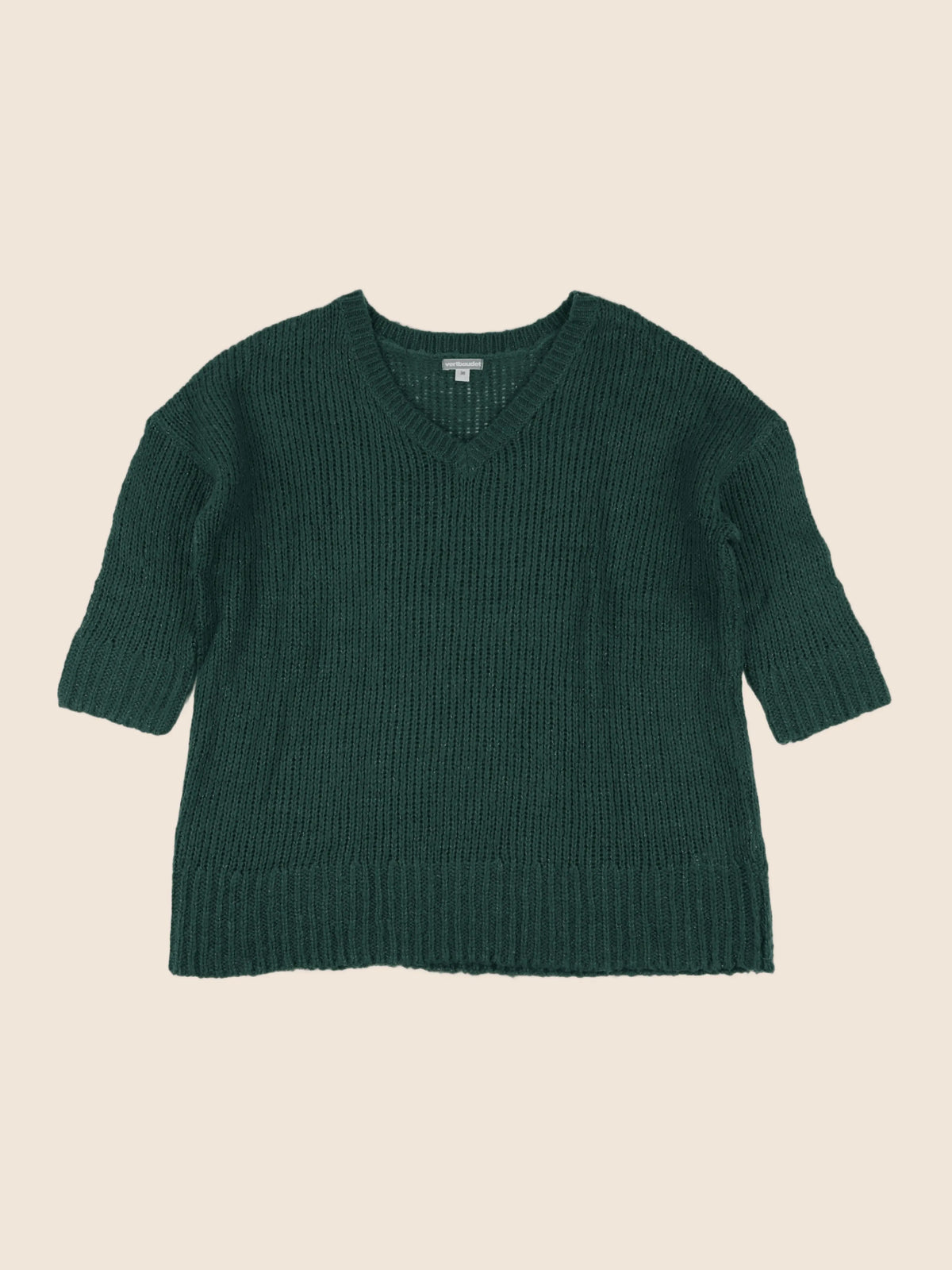 Envie de fraise - pull grossesse vert - 38