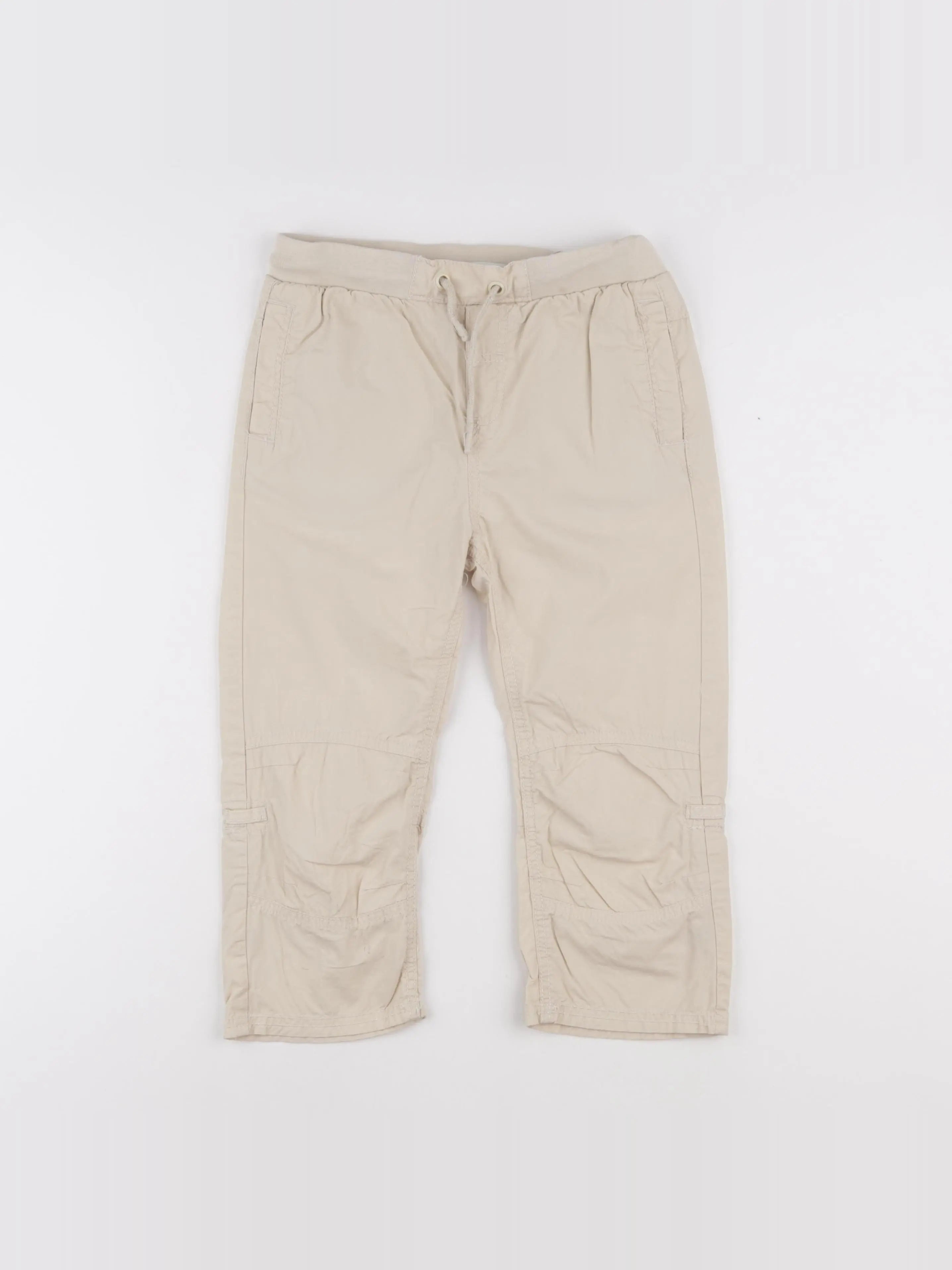 Vertbaudet - pantalon beige - 9 ans
