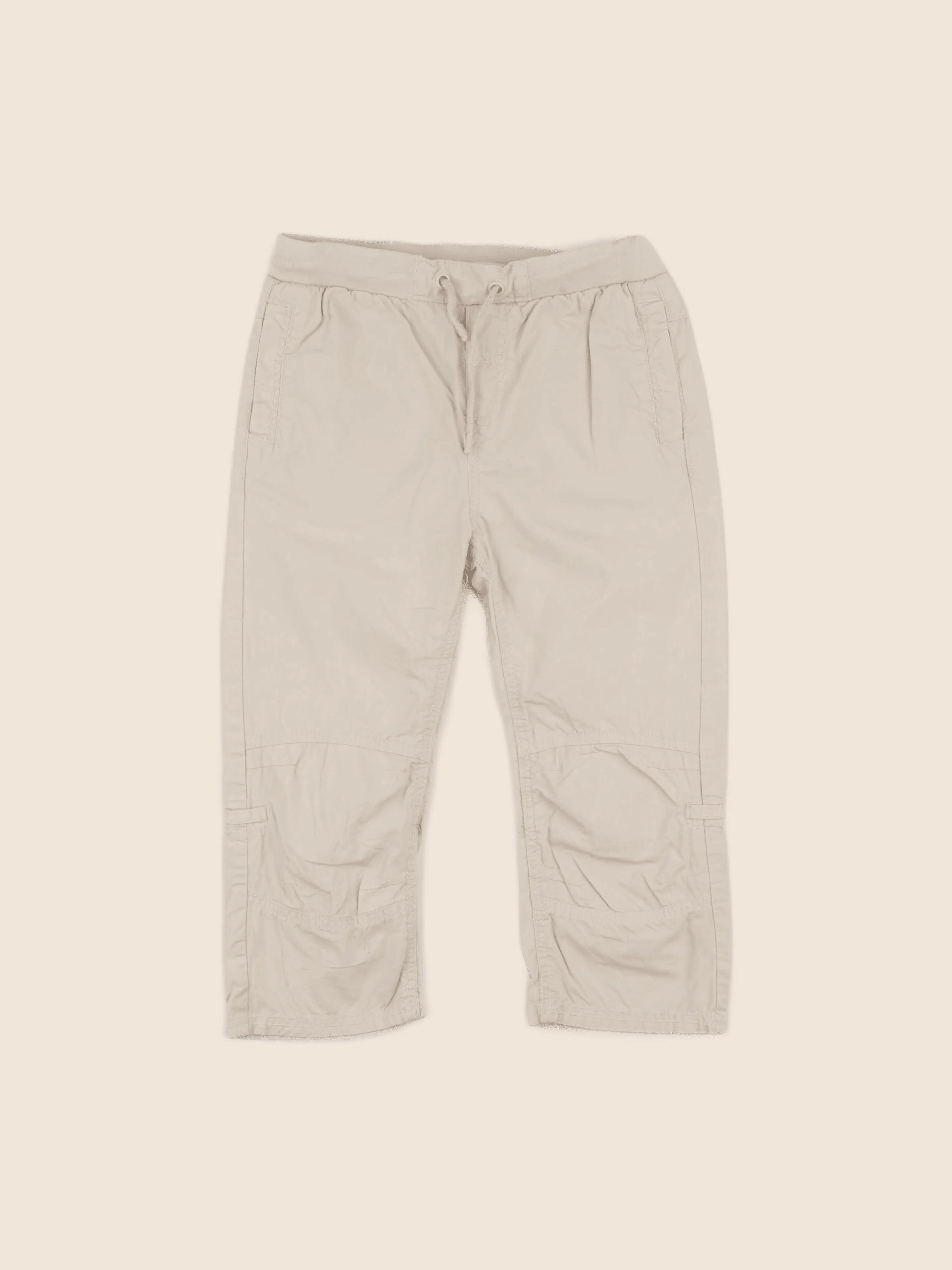 Vertbaudet - pantalon beige - 9 ans