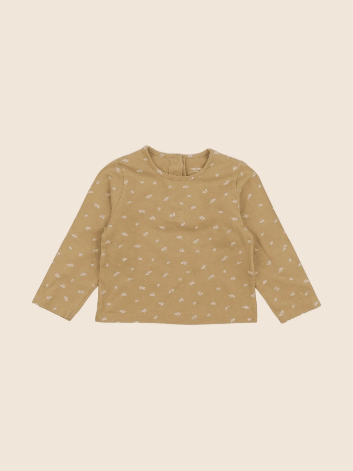 Vertbaudet - tee-shirt jaune - 12 mois