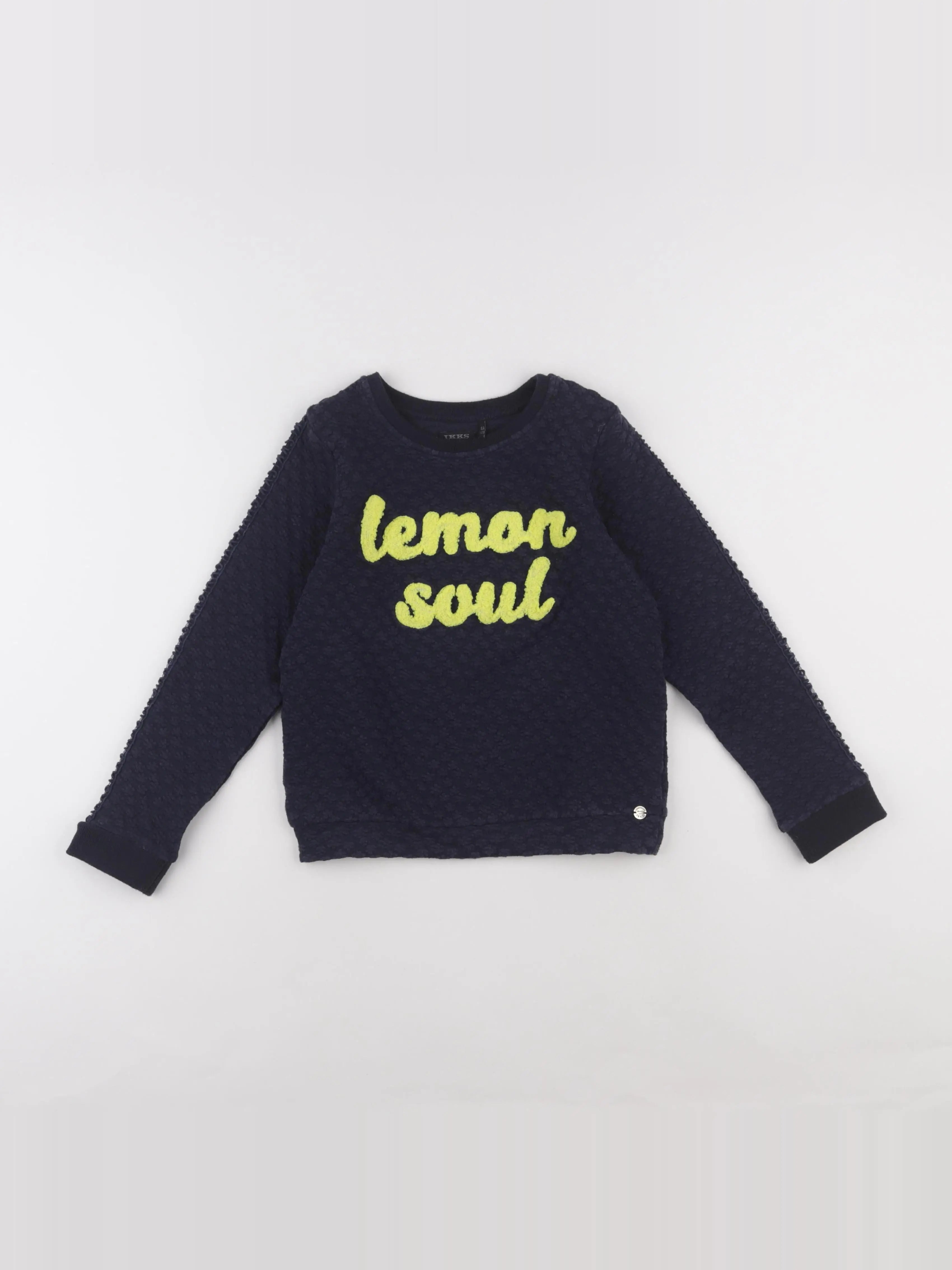 IKKS - pull bleu - 8 ans