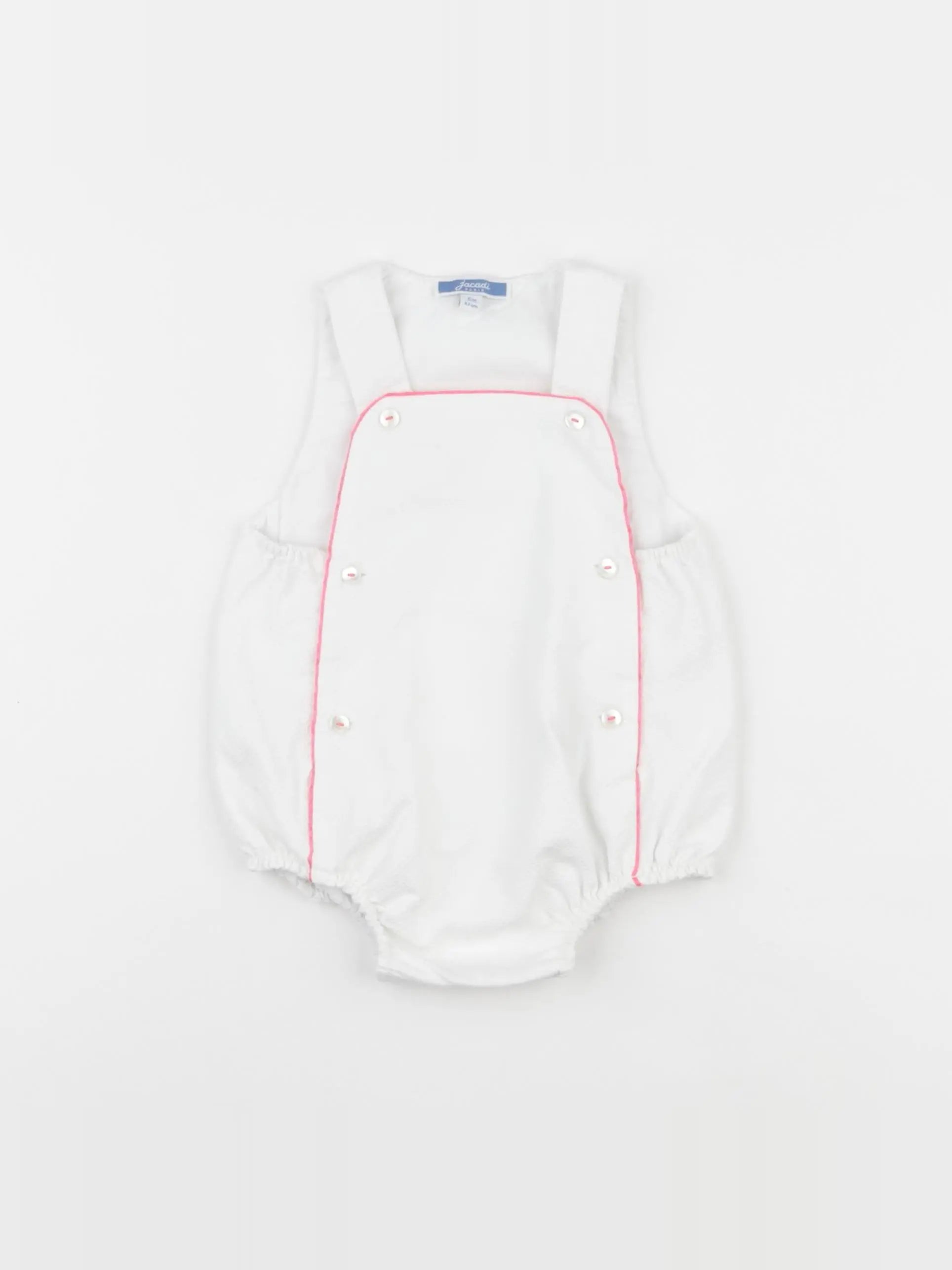 Jacadi - combinaison blanc - 6 mois