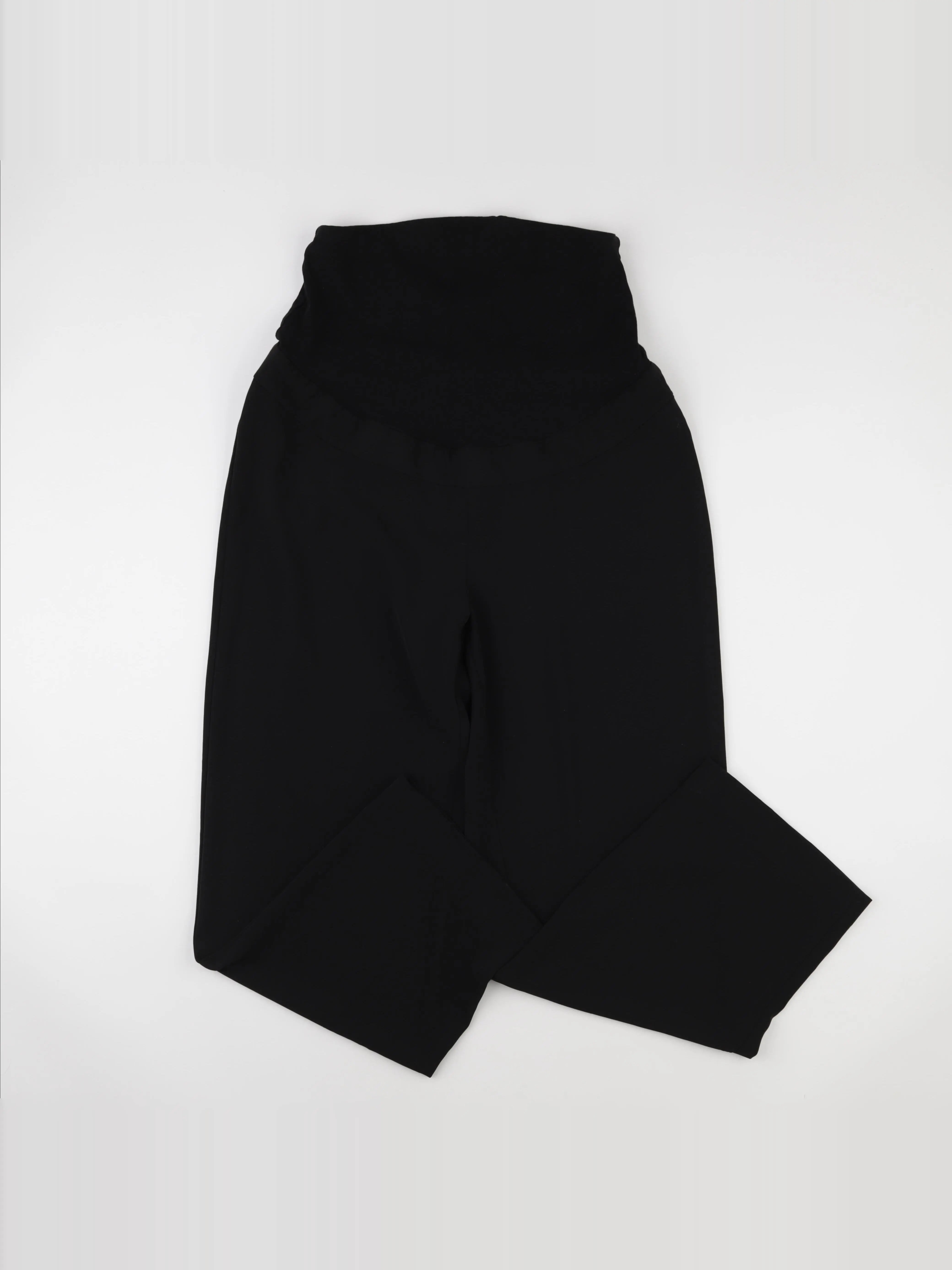 H&M - pantalon grossesse noir - l