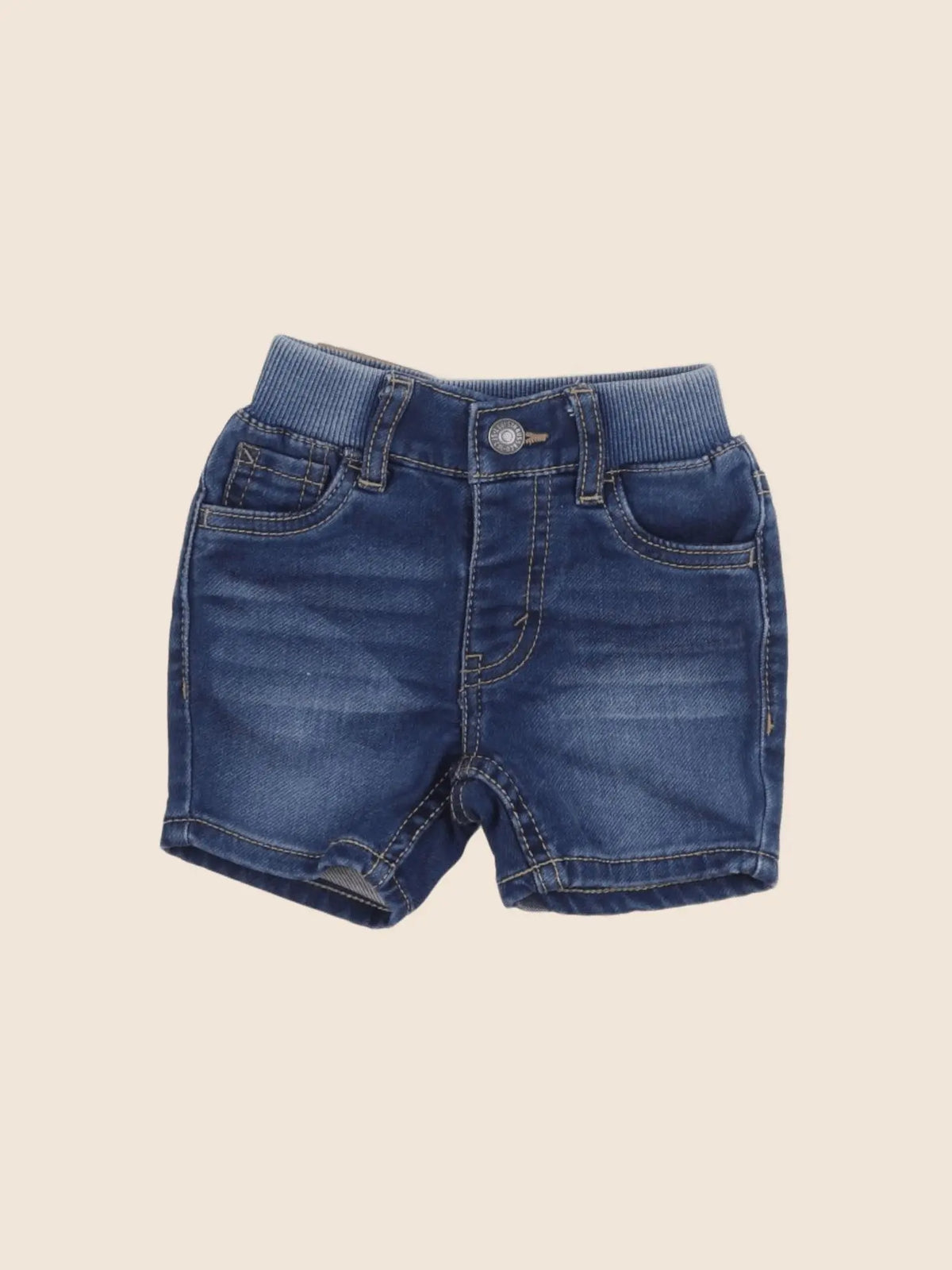 Levi's - short bleu - 3/6 mois