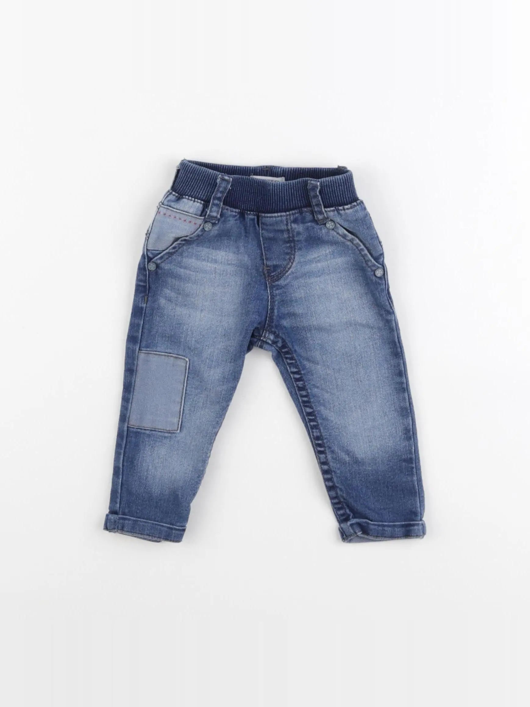 IKKS - pantalon bleu - 3 mois