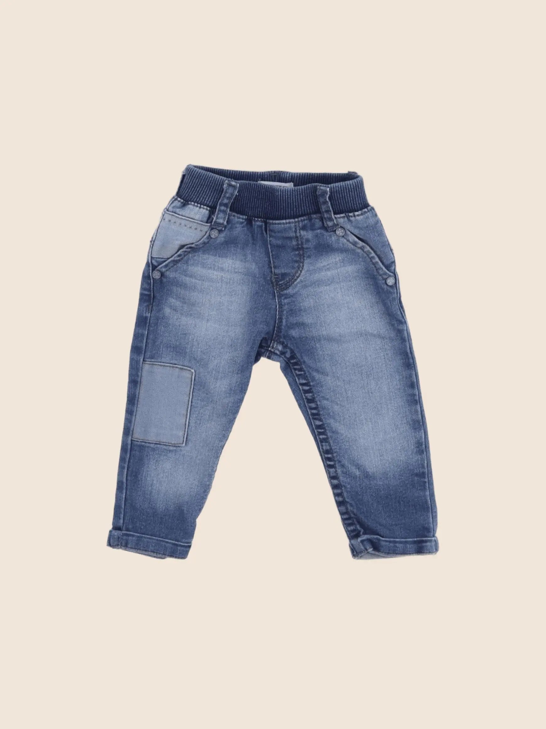 IKKS - pantalon bleu - 3 mois