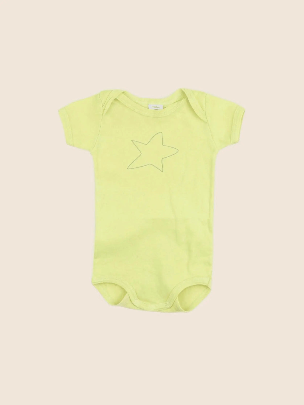 Petit Bateau - body jaune - 3 mois