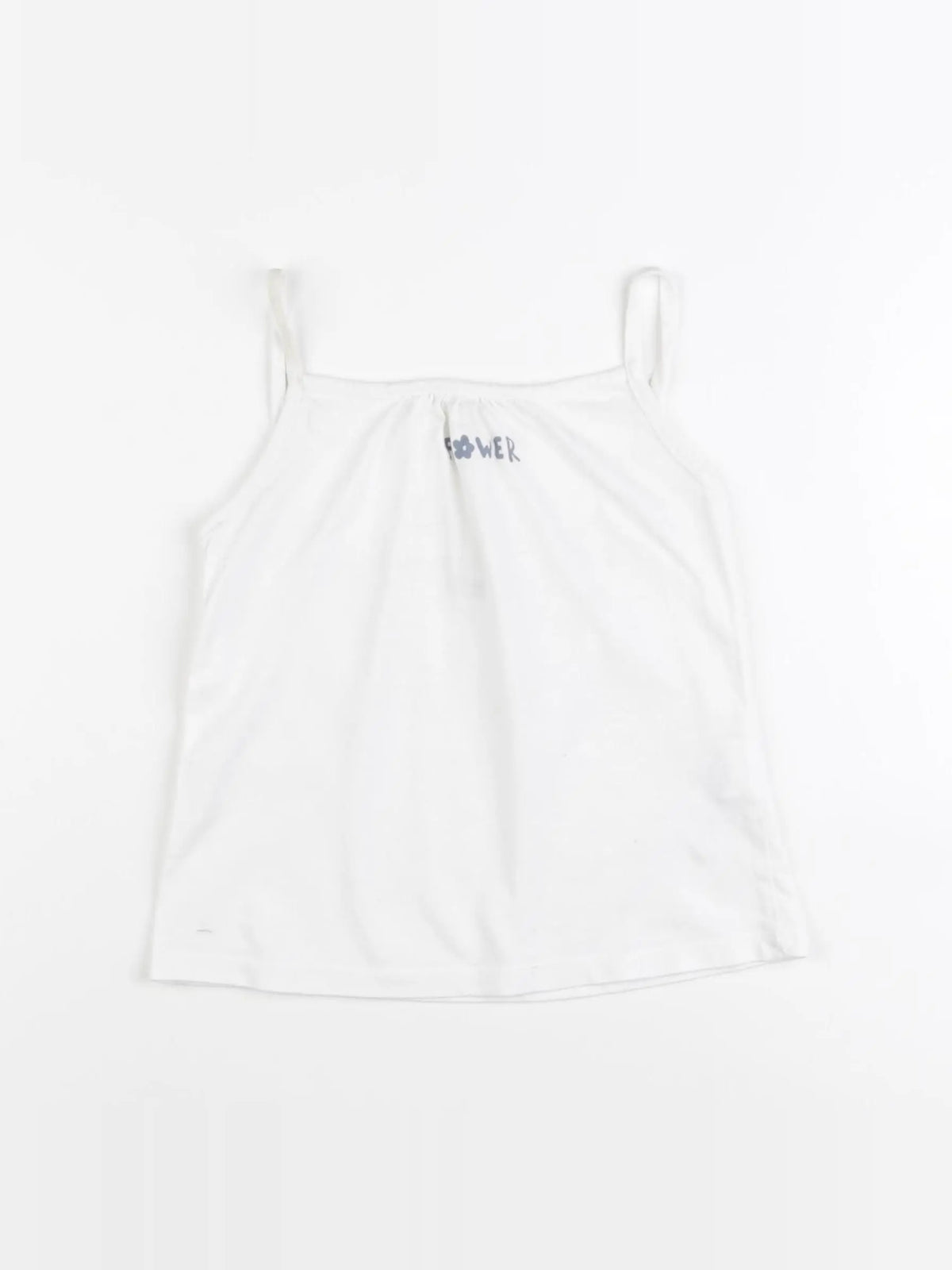 Vertbaudet - débardeur blanc - 4 ans