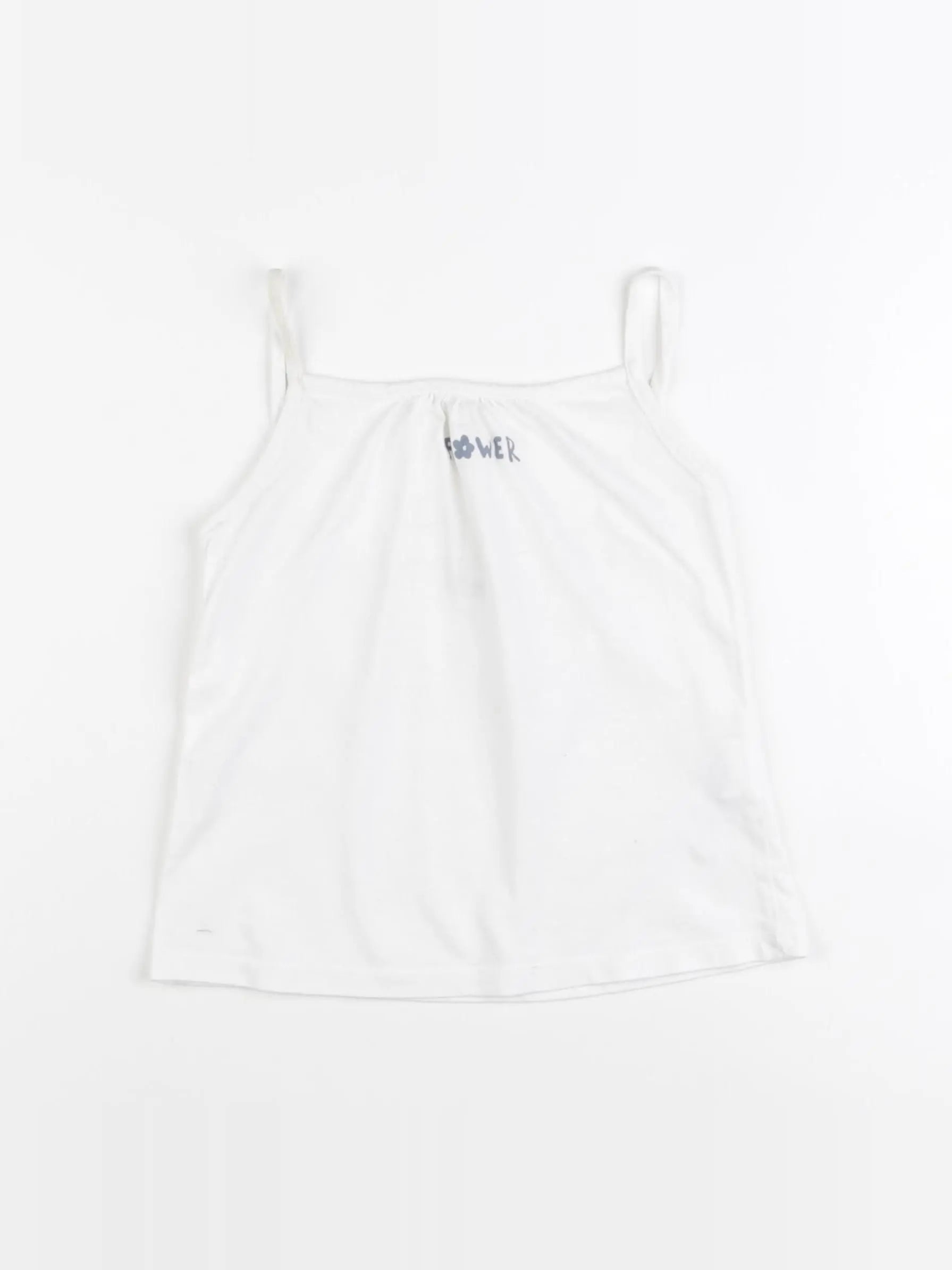 Vertbaudet - débardeur blanc - 4 ans