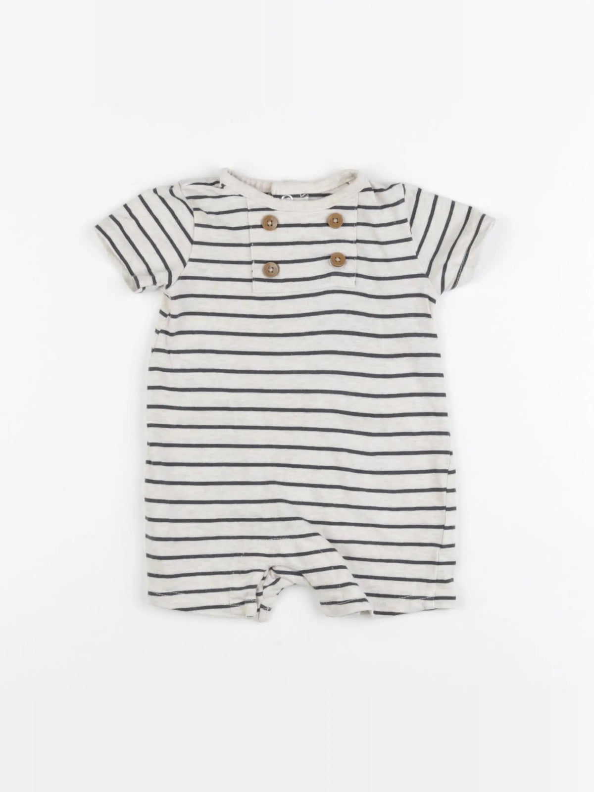 La Redoute - pyjama coton beige - 6 mois