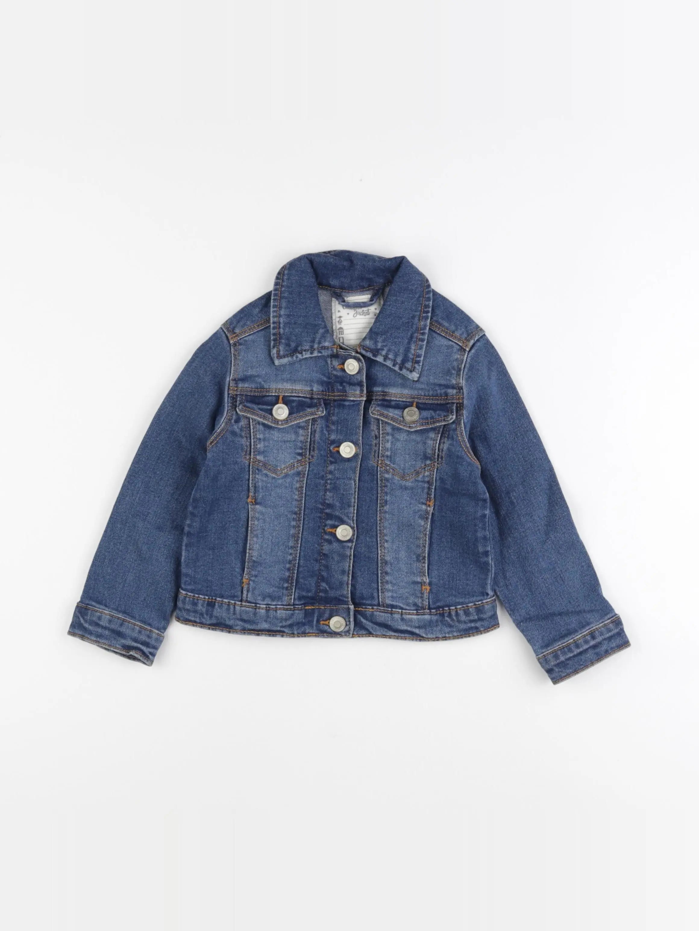 Vertbaudet - veste bleu - 3 ans