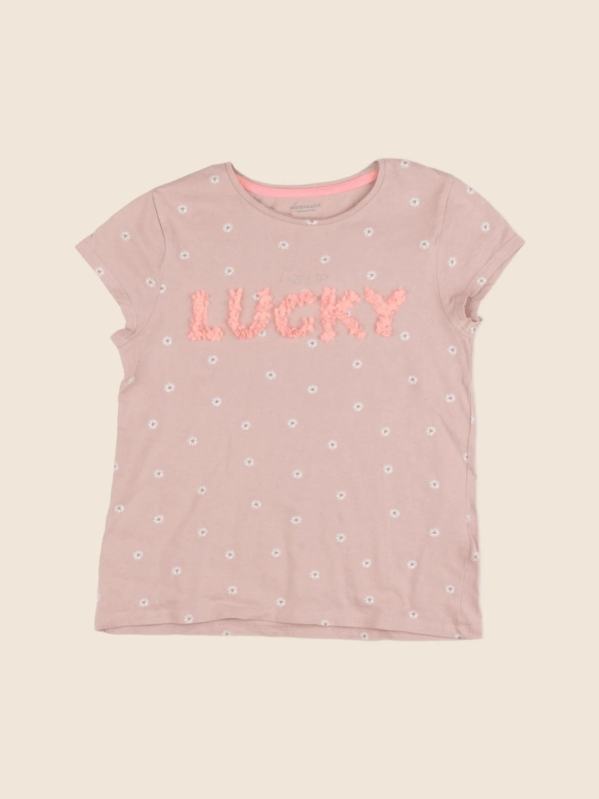 Vertbaudet - tee-shirt rose - 10 ans