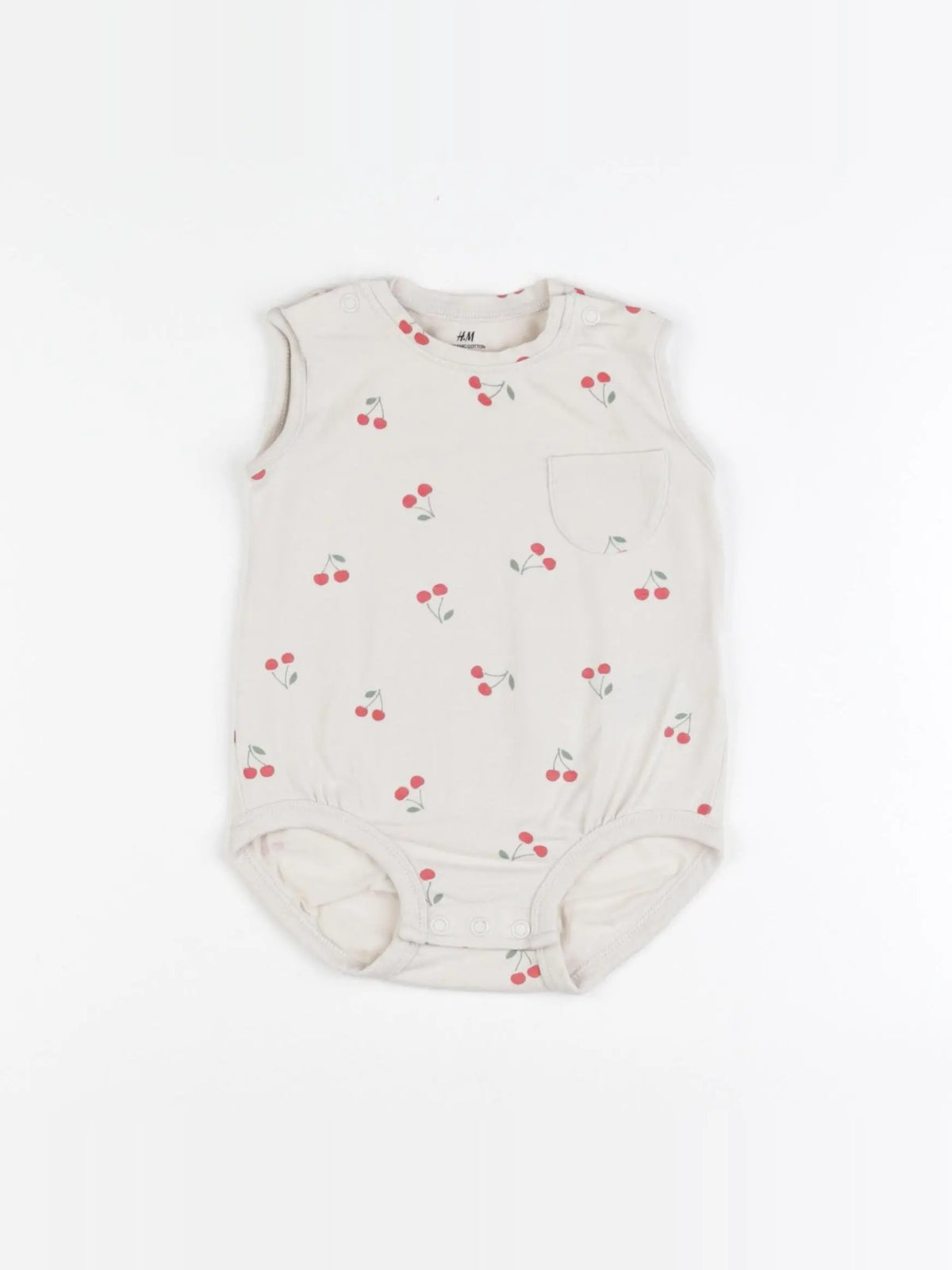 H&M - combinaison beige - 1/3 mois